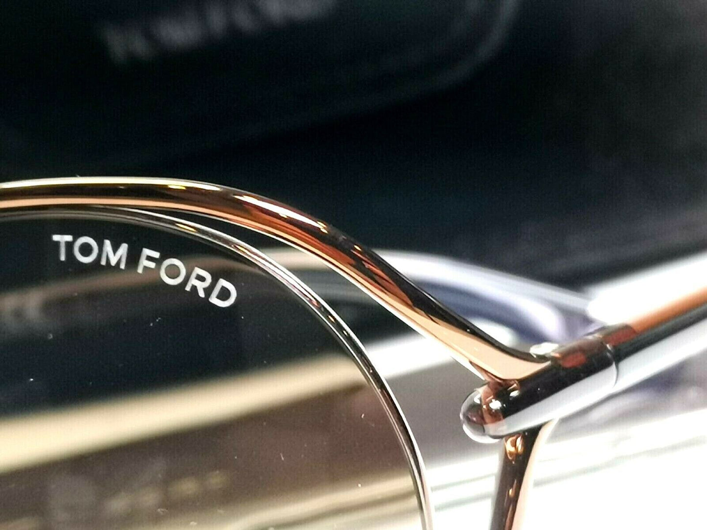 Authentic TOM FORD Womens Sunglasses Shiny Bronze Brown Carla TF157 48F 34462