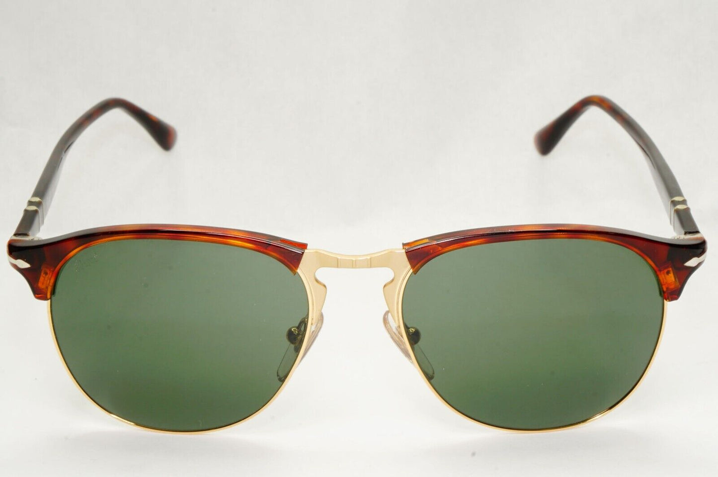 Persol Sunglasses 2015 Brown Tortoiseshell Green Grey Gold 8649-S 24/31 56mm