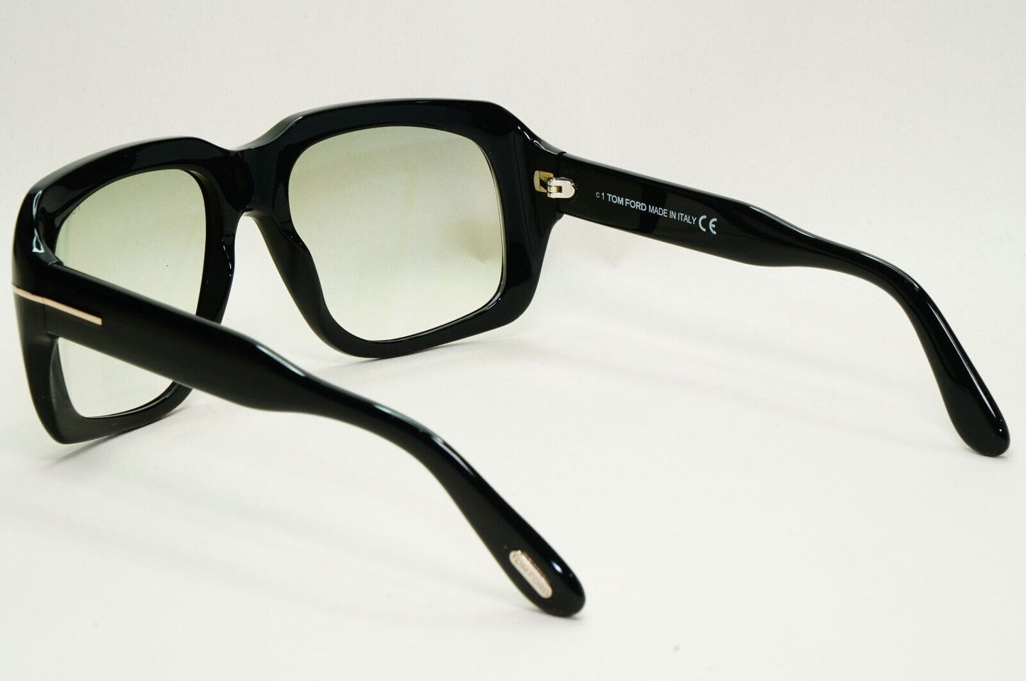 Tom Ford Sunglasses Bailey-02 Black Square Light Green Gradient FT0885 TF 885