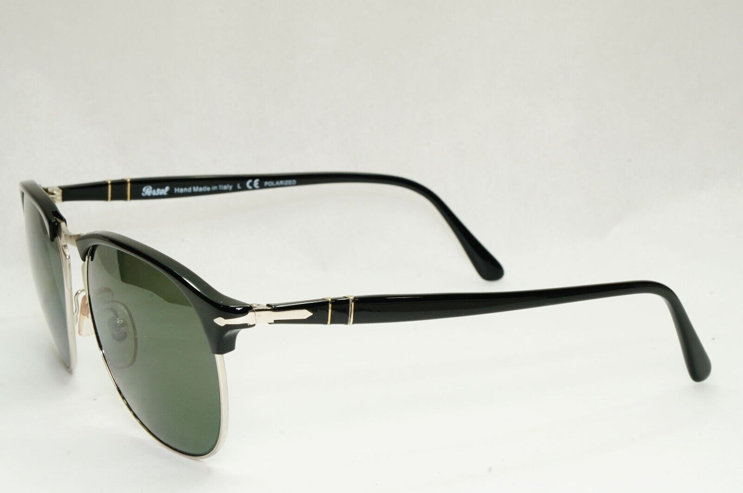 Persol Sunglasses 2015 Polarized Black Green Grey Silver 8649-S 95/58 56mm