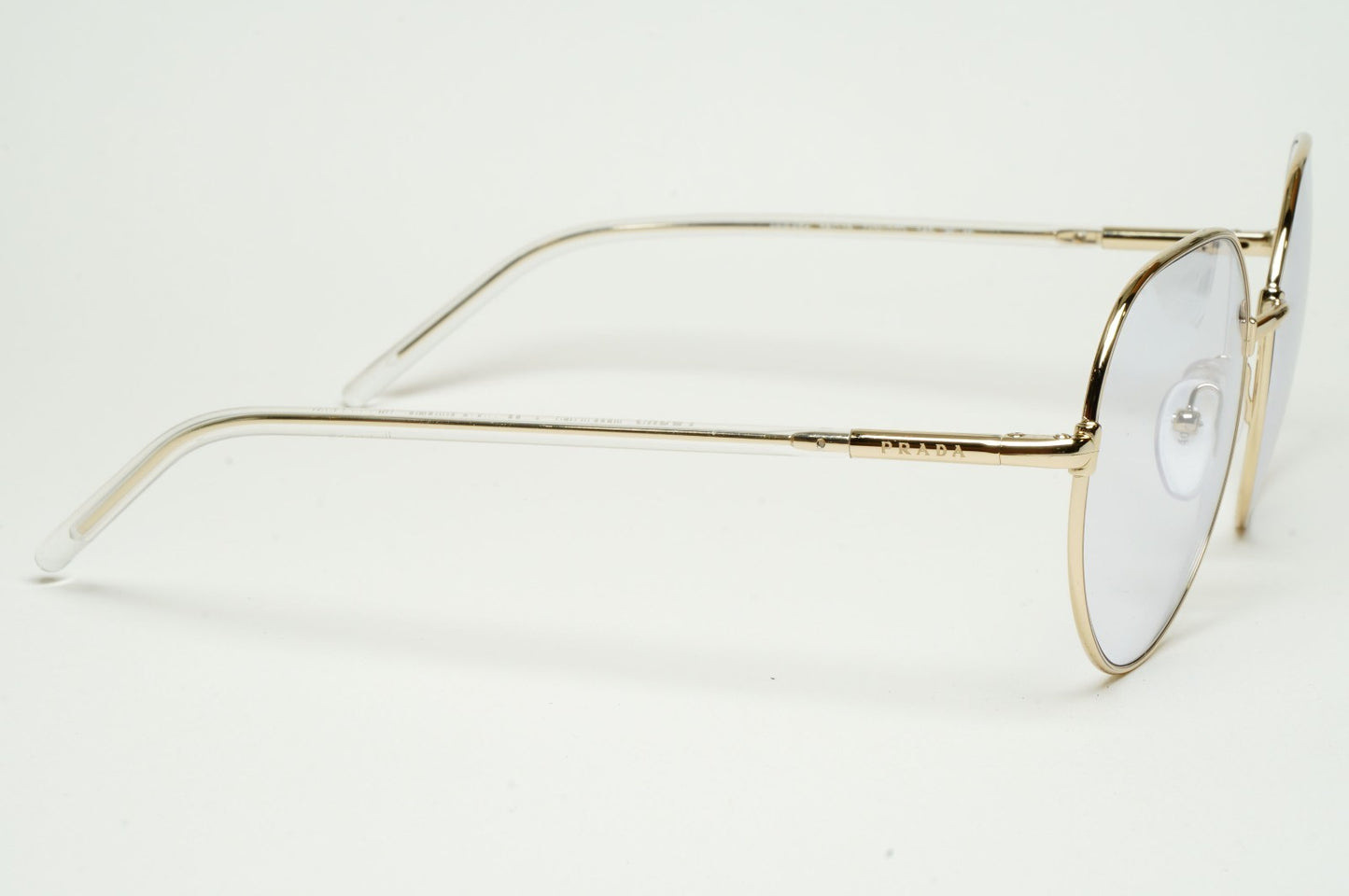 Prada Sunglasses Photochromic Gold Grey Lilac PR65XS SPR 65X ZVN-07D