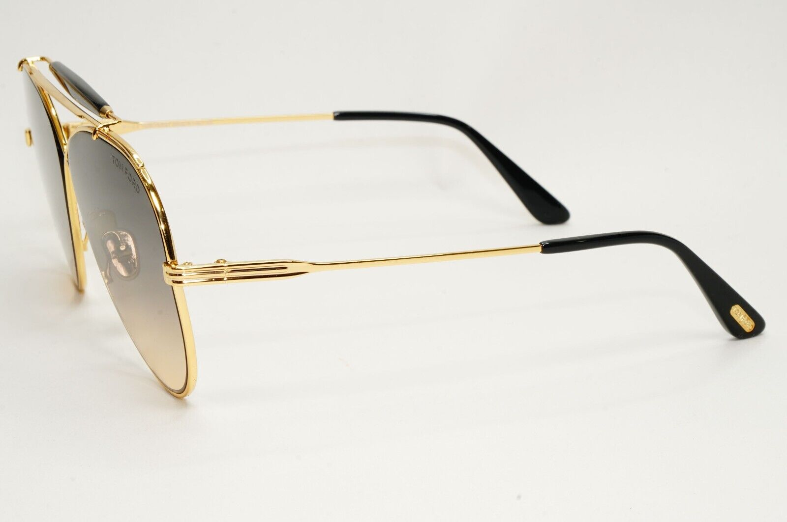 Tom Ford Sunglasses Holden Gold Pilot Grey Gradient Unisex FT0818 TF 818 30B