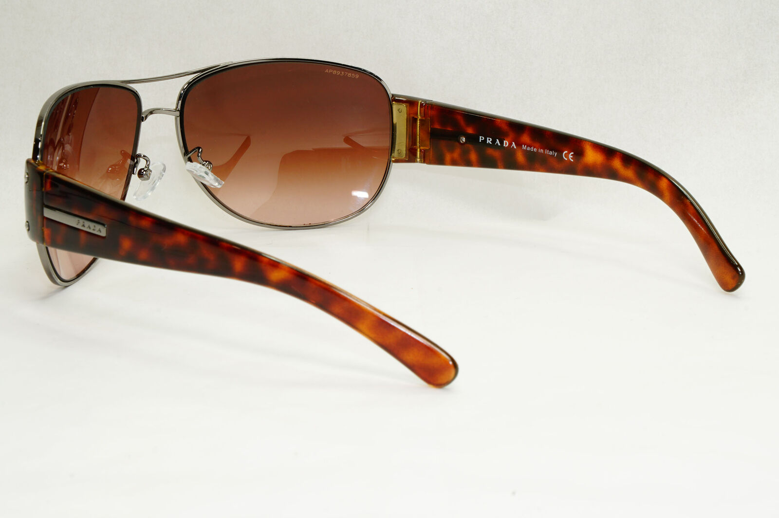 Prada Sunglasses 2006 Vintage Brown Pilot Tortoise PR52GS SPR 52G 5AV-6S1 270124