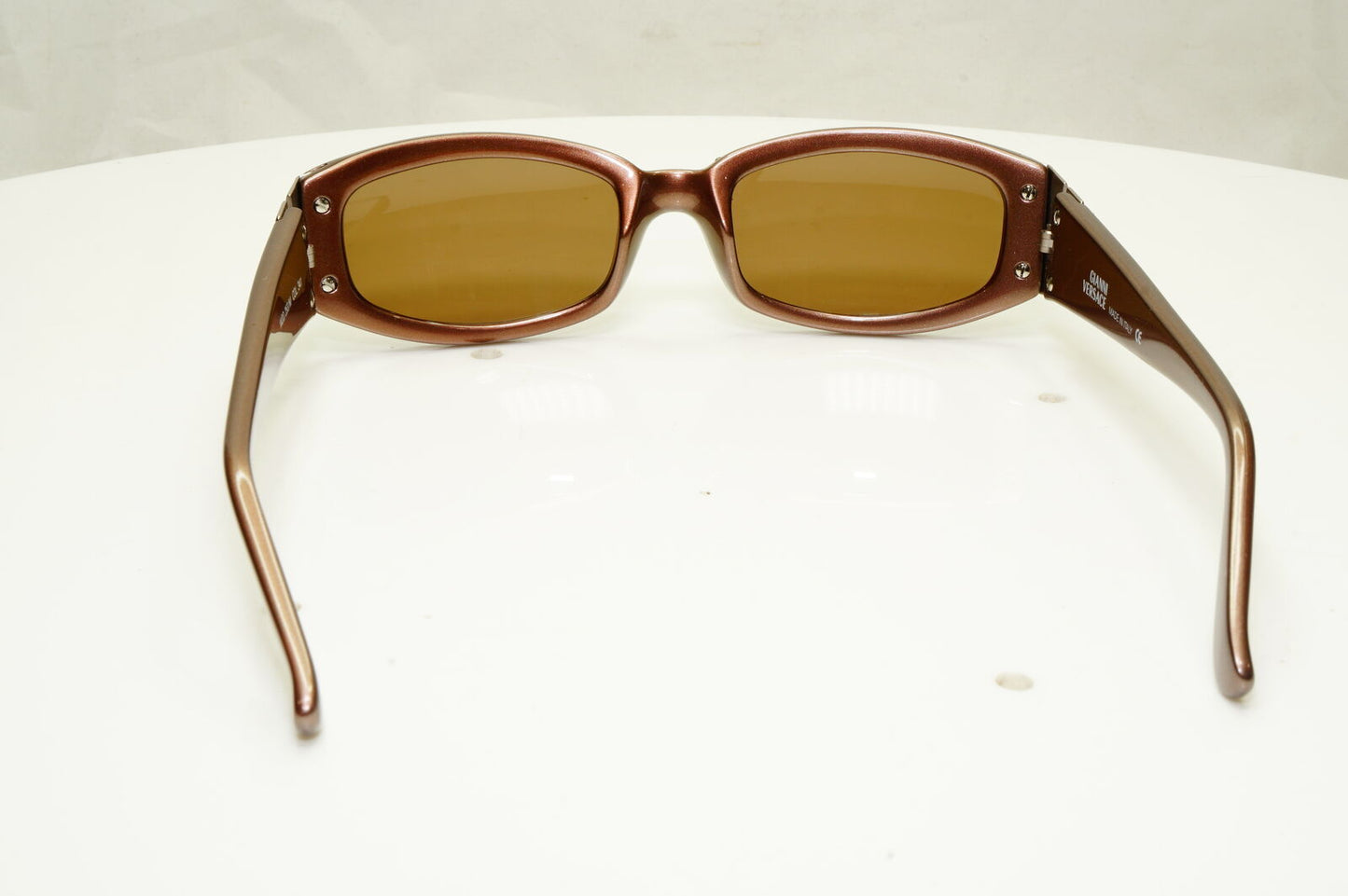 Gianni Versace 1996 Mens Vintage Brown Medusa Sunglasses MOD 253/M COL 341