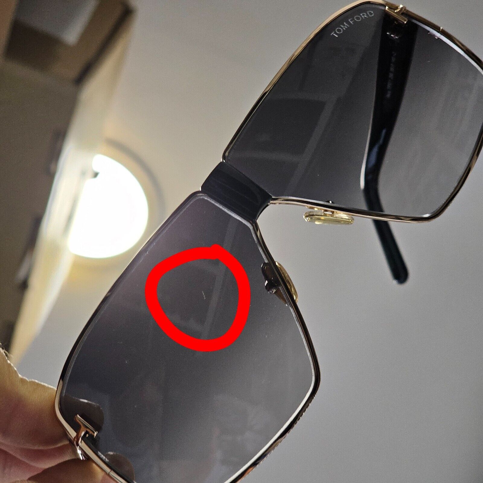 Tom Ford Sunglasses Reno Black Gold Grey Gradient Navigator FT0911 TF 911  28B A