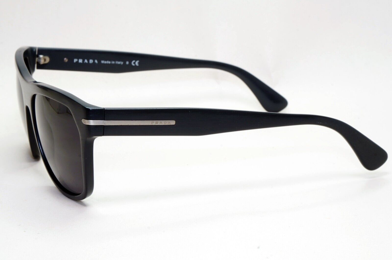 Prada Sunglasses 2013 Brushed Grey Dark Black PR03RS SPR 03R TV4-1A1 55mm 021124