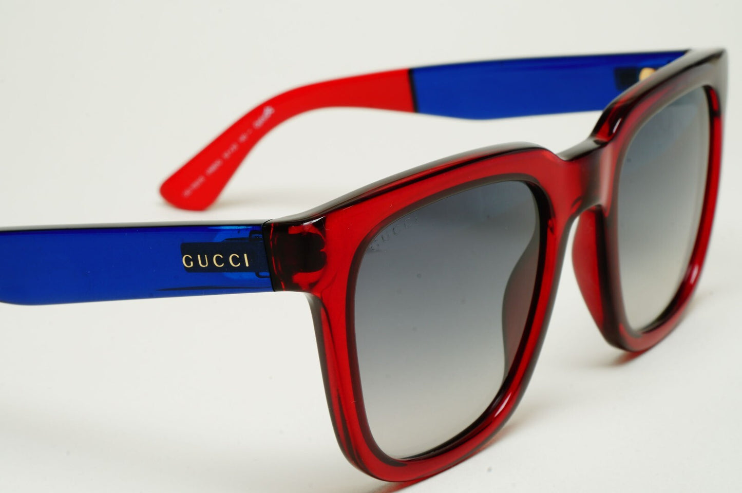 Gucci Sunglasses 2016 Red Blue Grey Square Gradient GG 1133/S VN8DG 200225