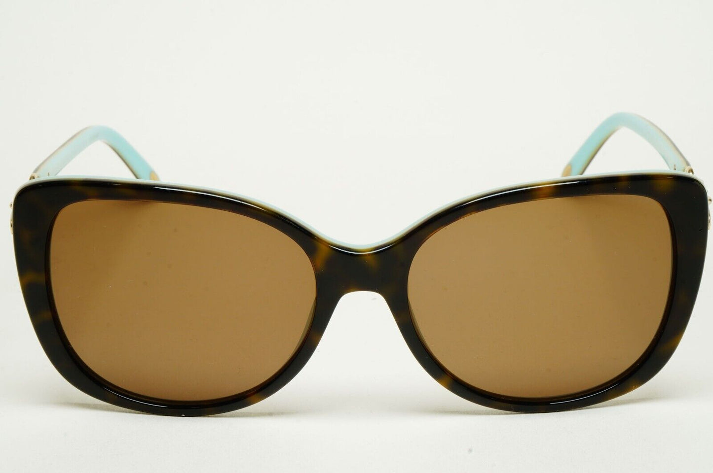 Tiffany & Co Sunglasses 2016 Gold Hearts Chain Brown TF 4129 8134/3B 170125