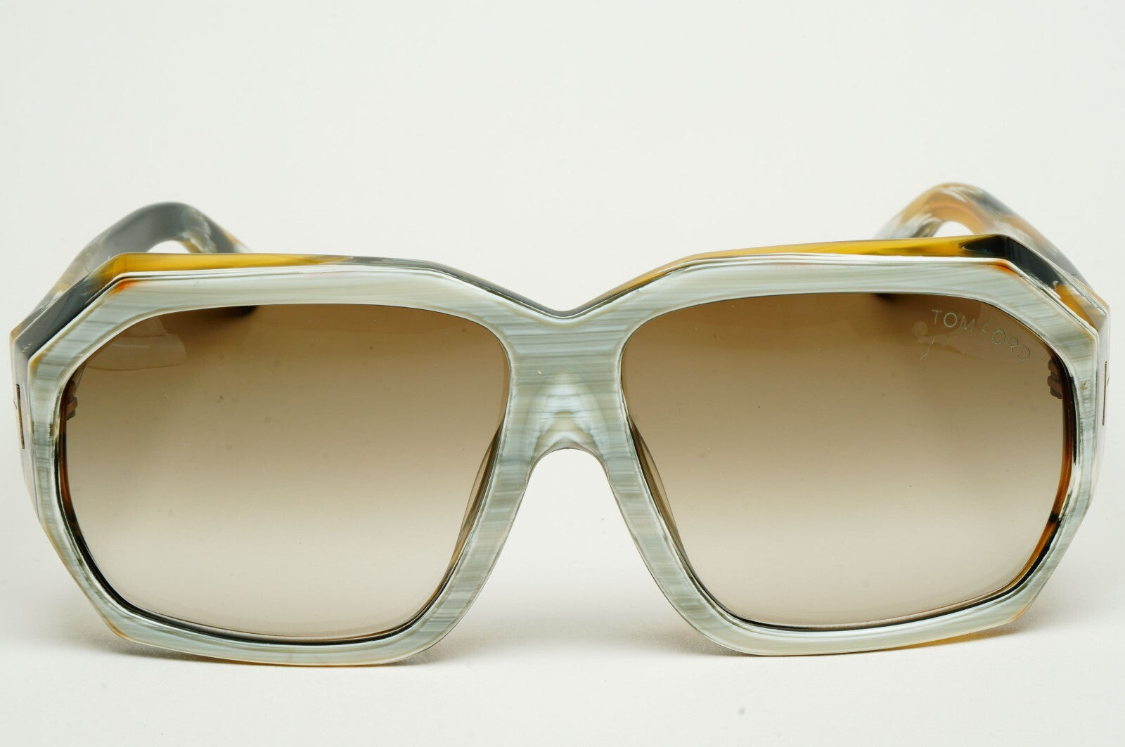 Tom Ford Sunglasses Oversized Square Brown Large Elise FT0266 TF 266 62F 070325