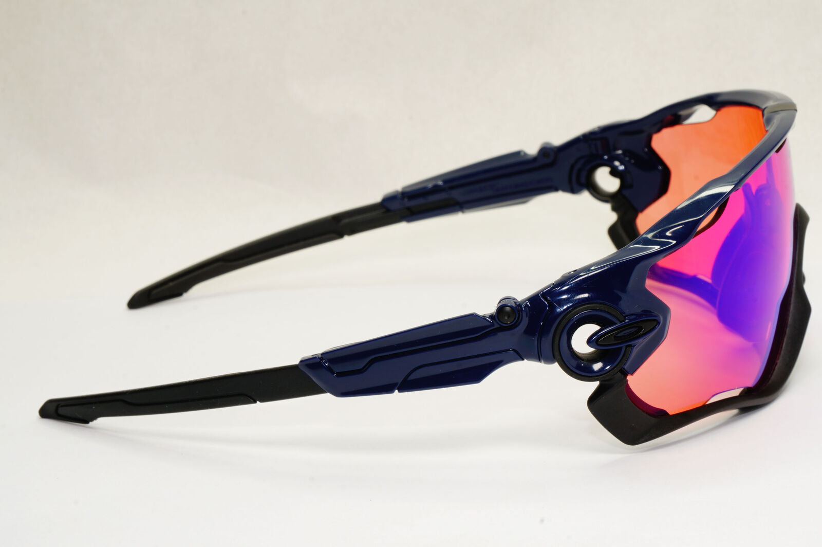 Oakley Sunglasses Jawbreaker Shield Black Navy Blue Prizm Trail OO 9290 04