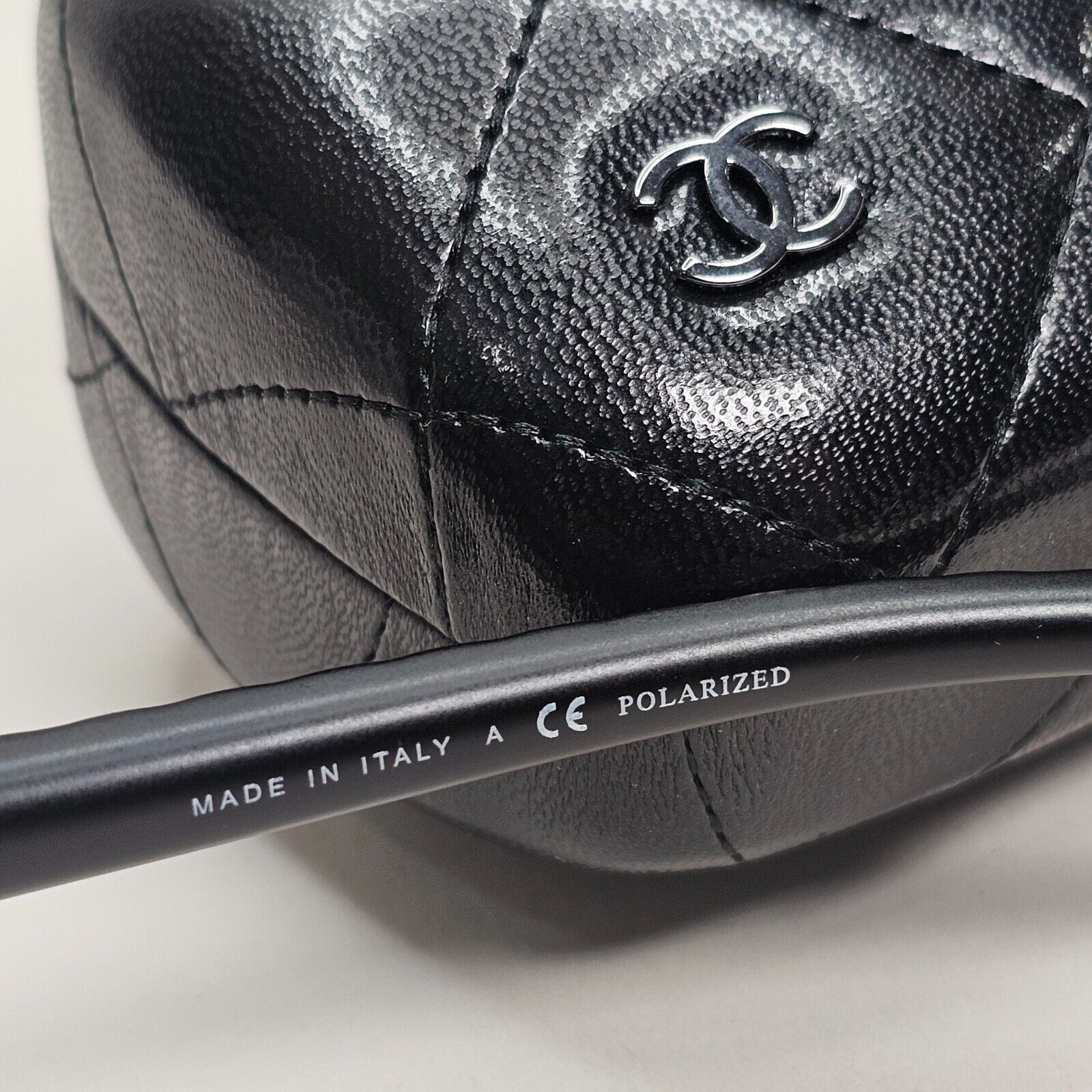 Chanel Sunglasses Black Polarised Square Grey Gradient 5329-A c.501/S8 171024