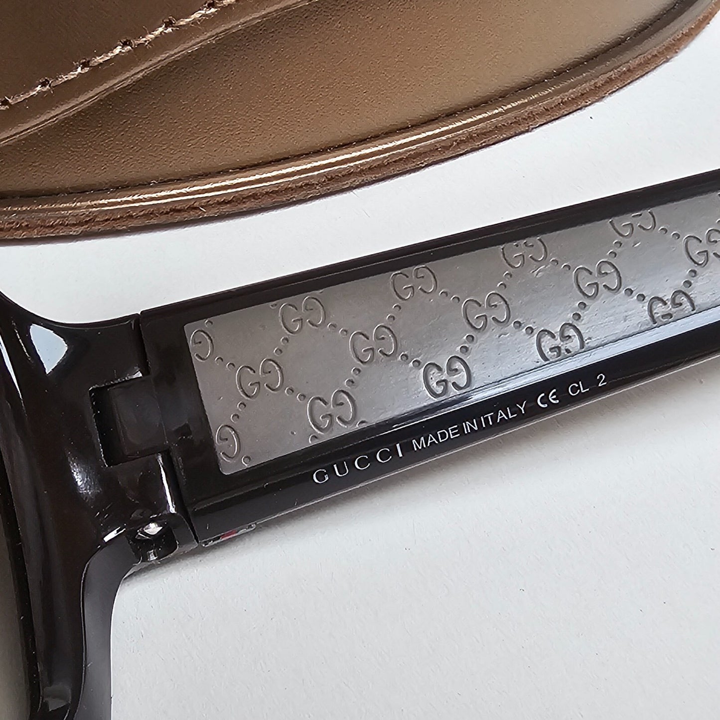 Gucci Sunglasses 2007 Vintage Dark Brown Wrap Gradient GG 1012/S COKDB 140325