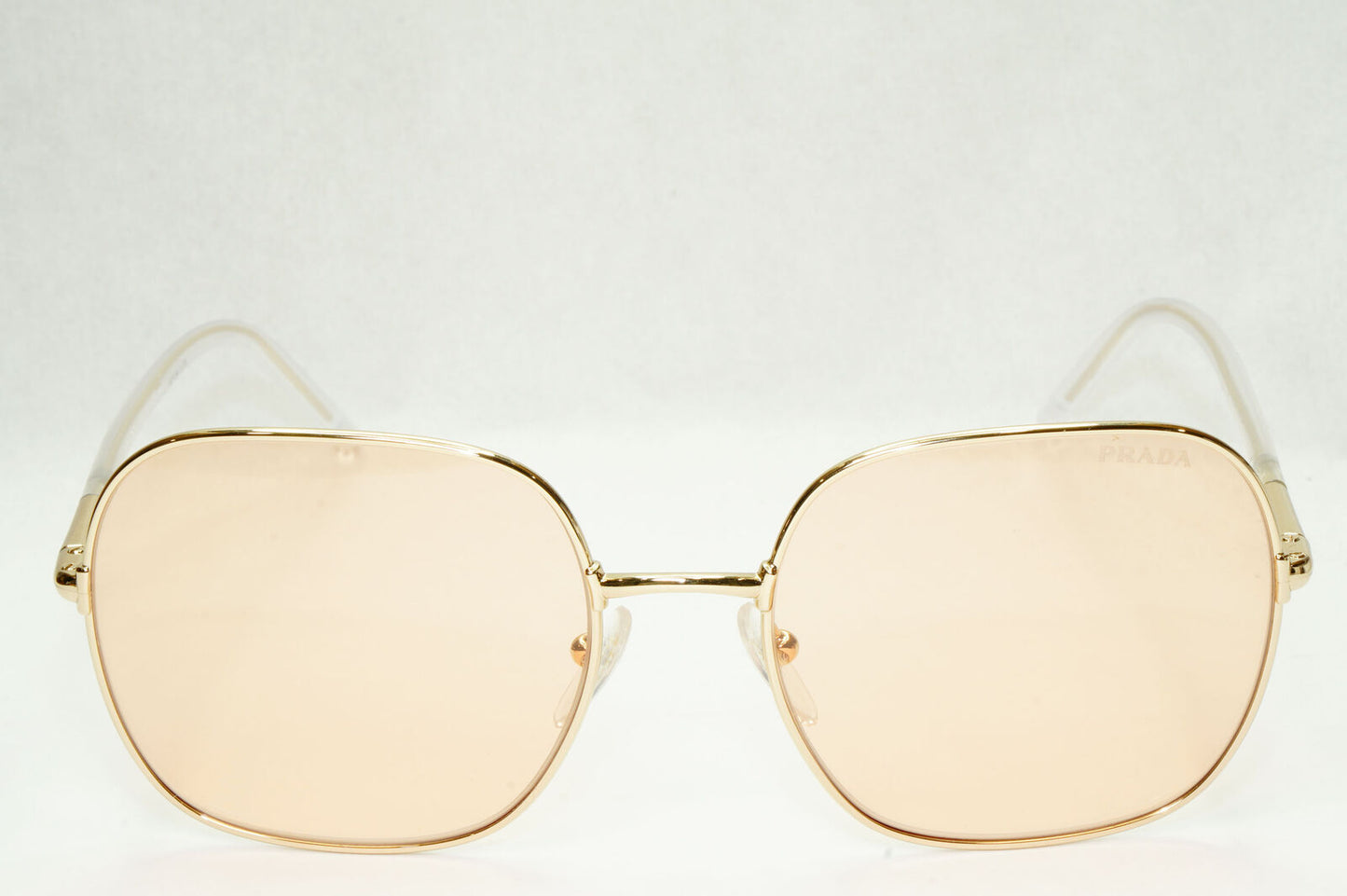 Prada Sunglasses Photochromic Gold Yellow Orange Metal PR67XS SPR 67X ZVN-09D