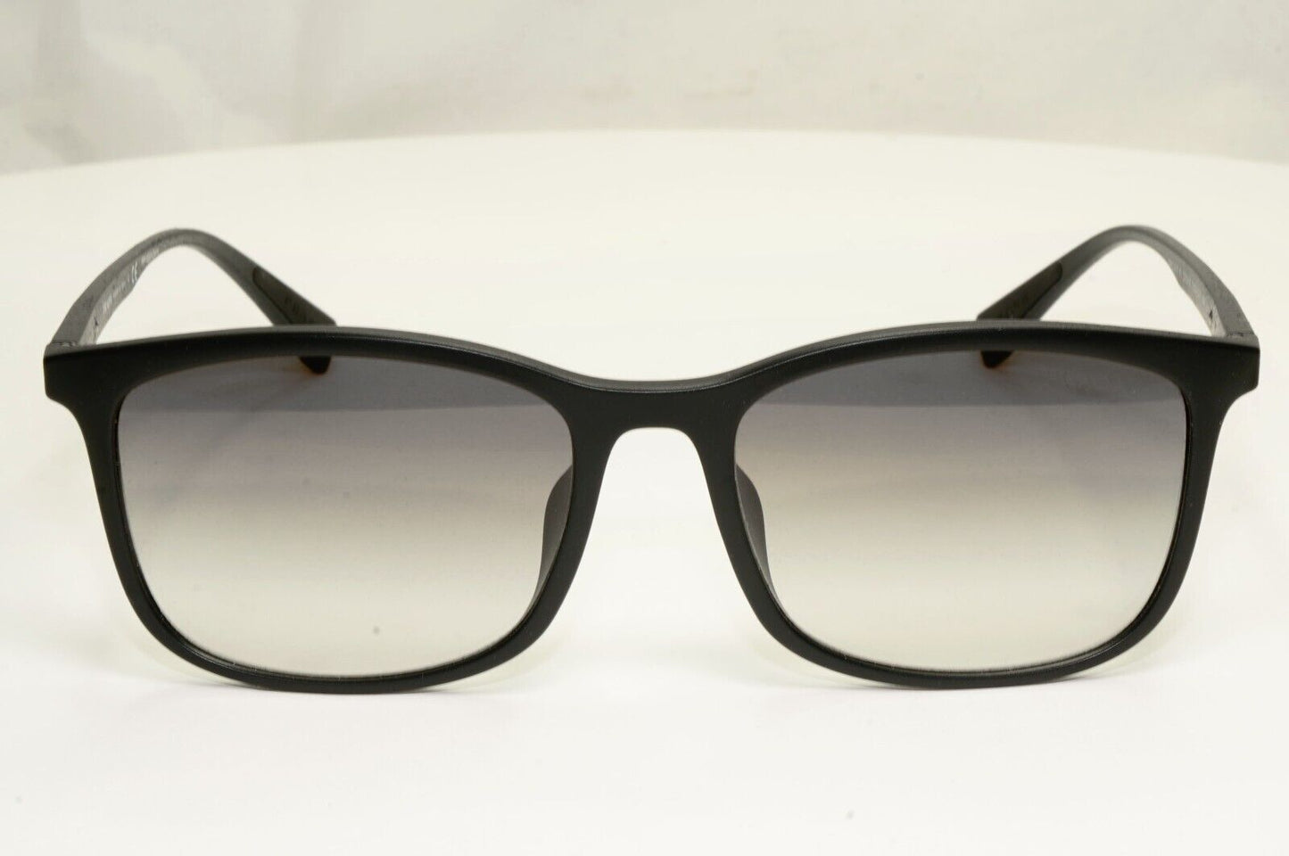 Prada Black Sunglasses Square Grey Gradient Lightweight SPS 01T F DG0-0A7 [a]