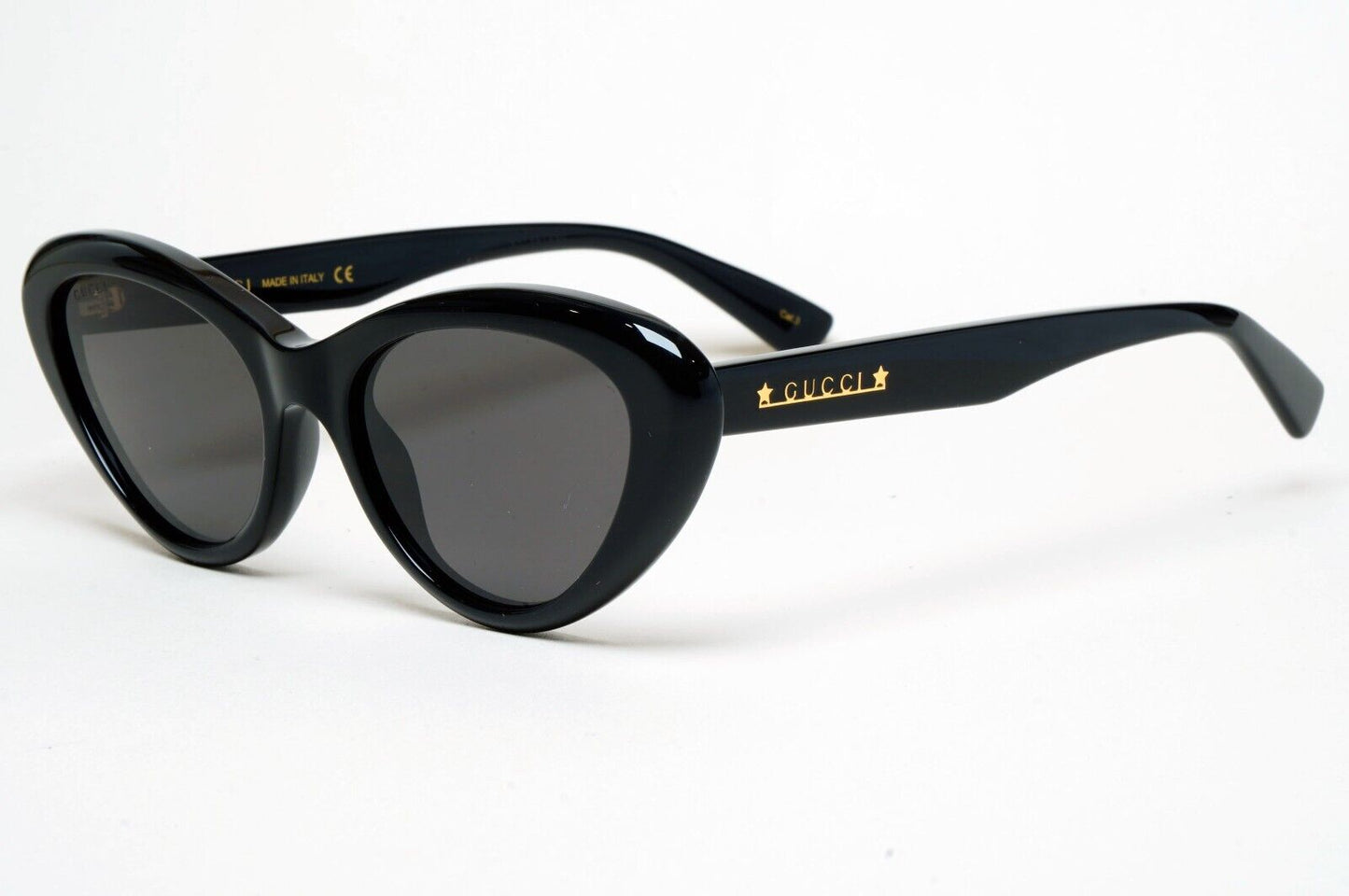Gucci Sunglasses 2022 Black Cat Eye Glossy GG1170S 001 54mm 280125