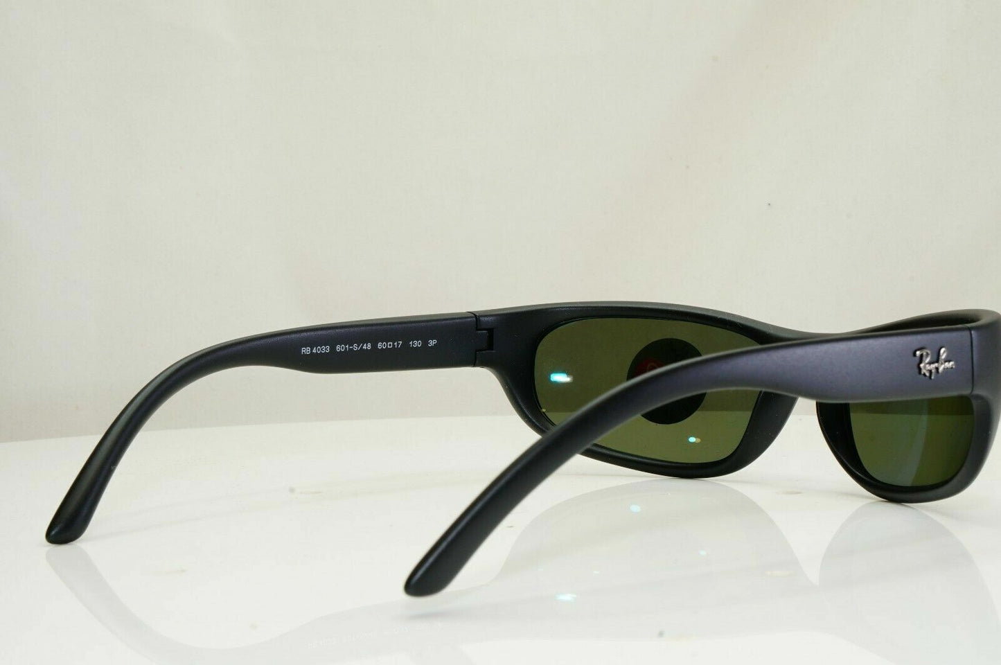 Authentic Ray-Ban Predator Vintage Black Polarized Sunglasses RB 4033 601S/48