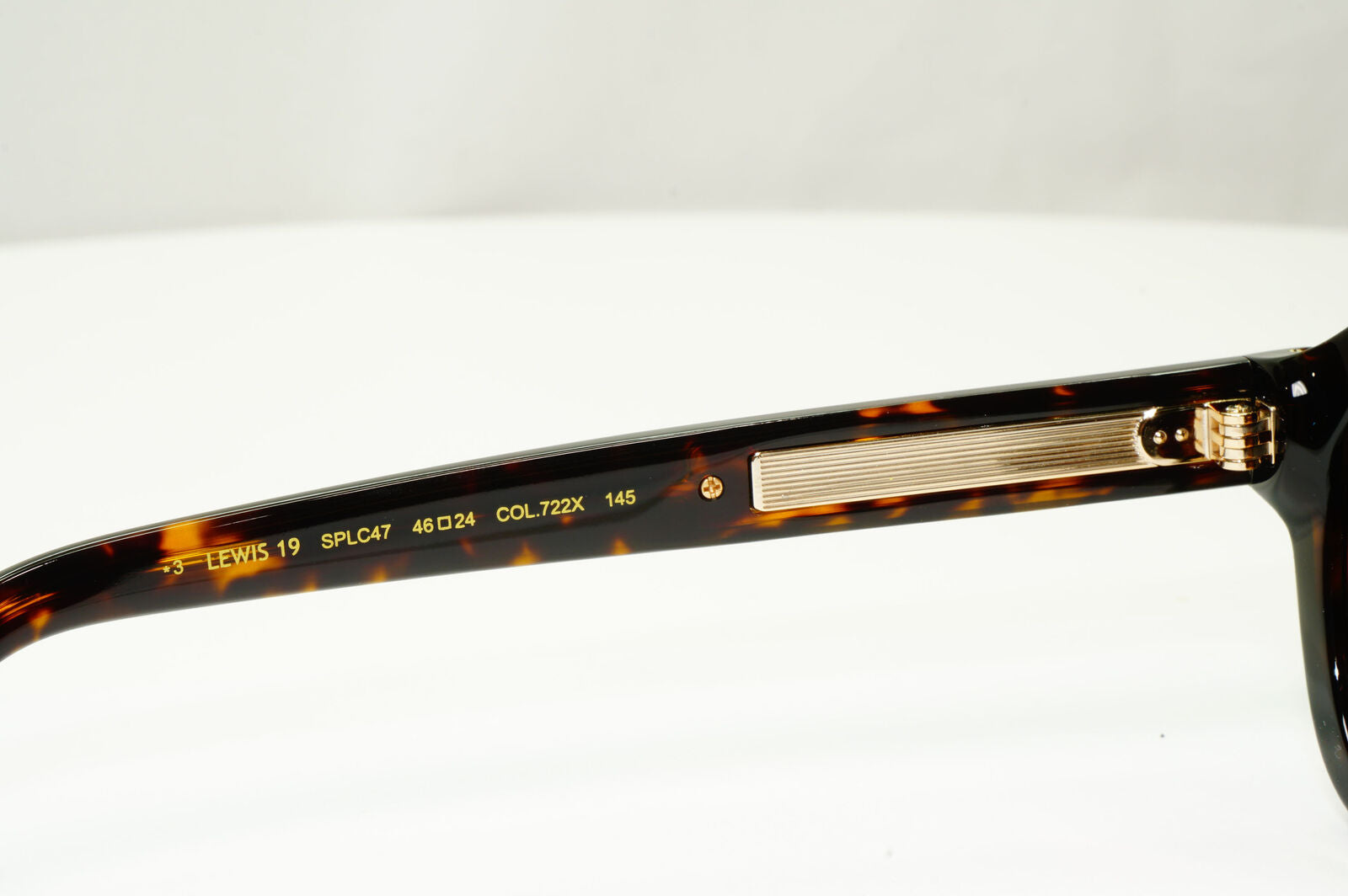 Police Lewis Hamilton F1 Sunglasses Brown Tortoiseshell Gold SPL C47 COL 722X
