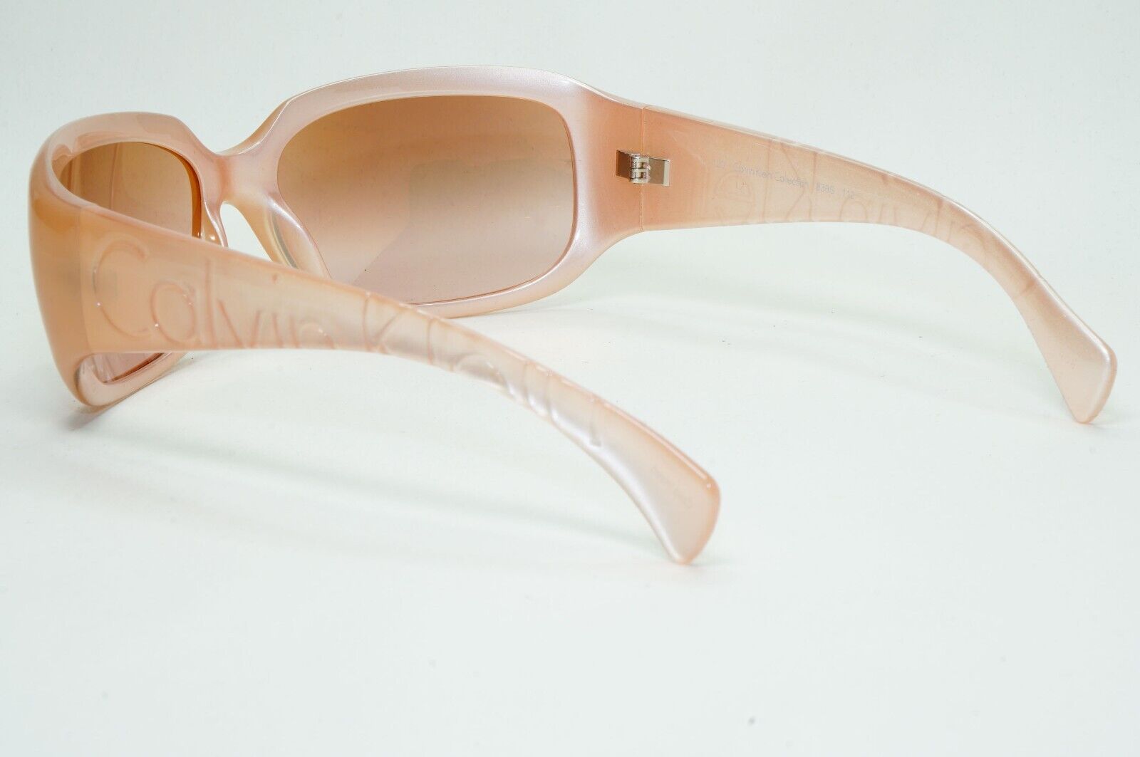 Calvin Klein Sunglasses 2005 Vintage Nude Beige Brown Unisex 838S 112 121124