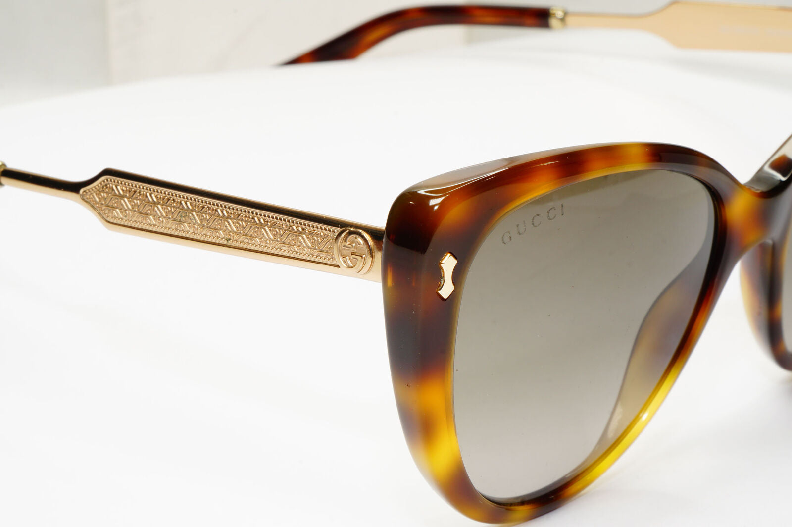 Gucci 2015 Sunglasses Brown Gradient Tortoiseshell Square GG 3804/S CRXHA 200423