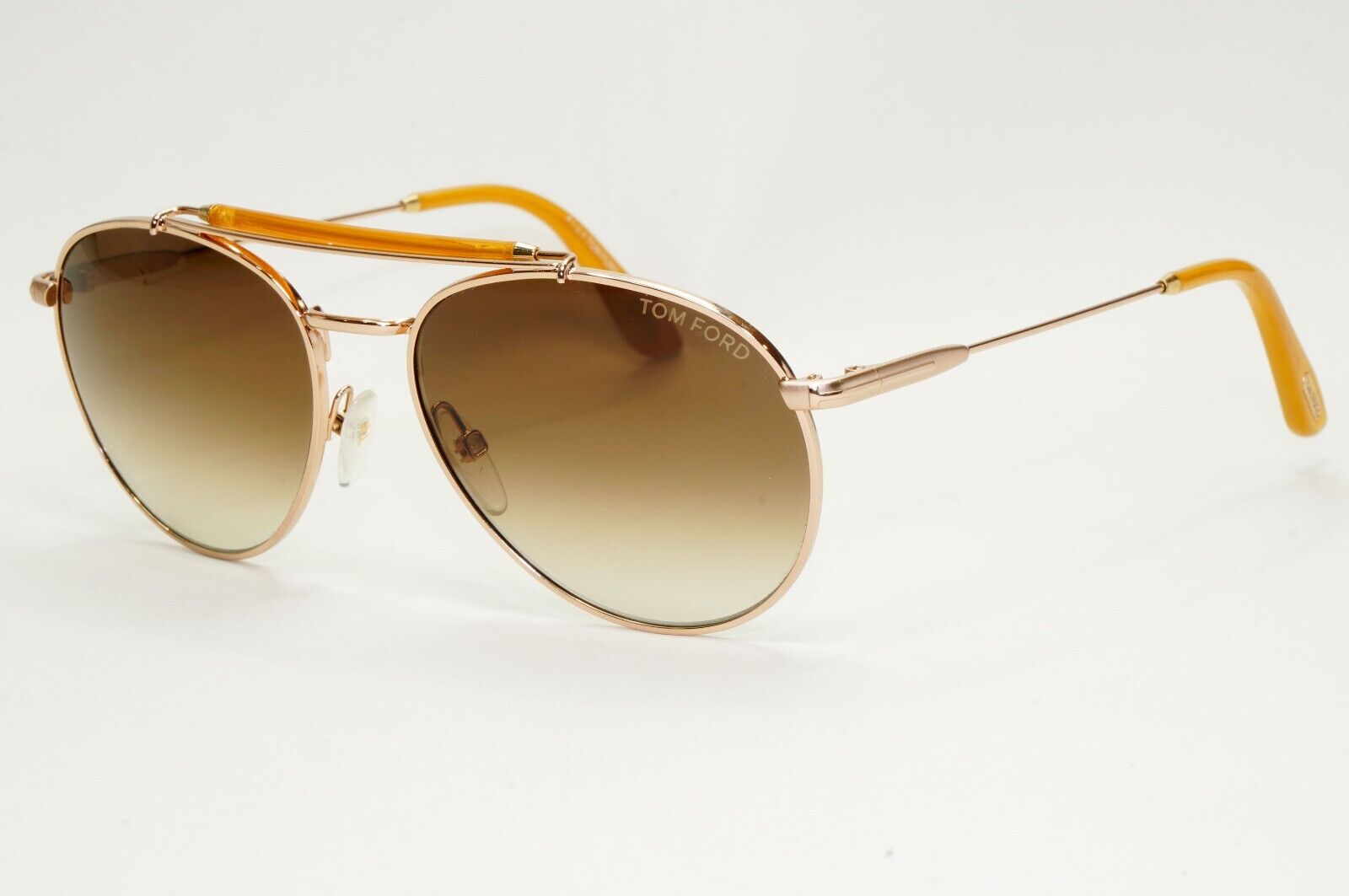 Tom Ford Sunglasses Colin Gold Brown Gradient Small Pilot TF 338 28F FT0338