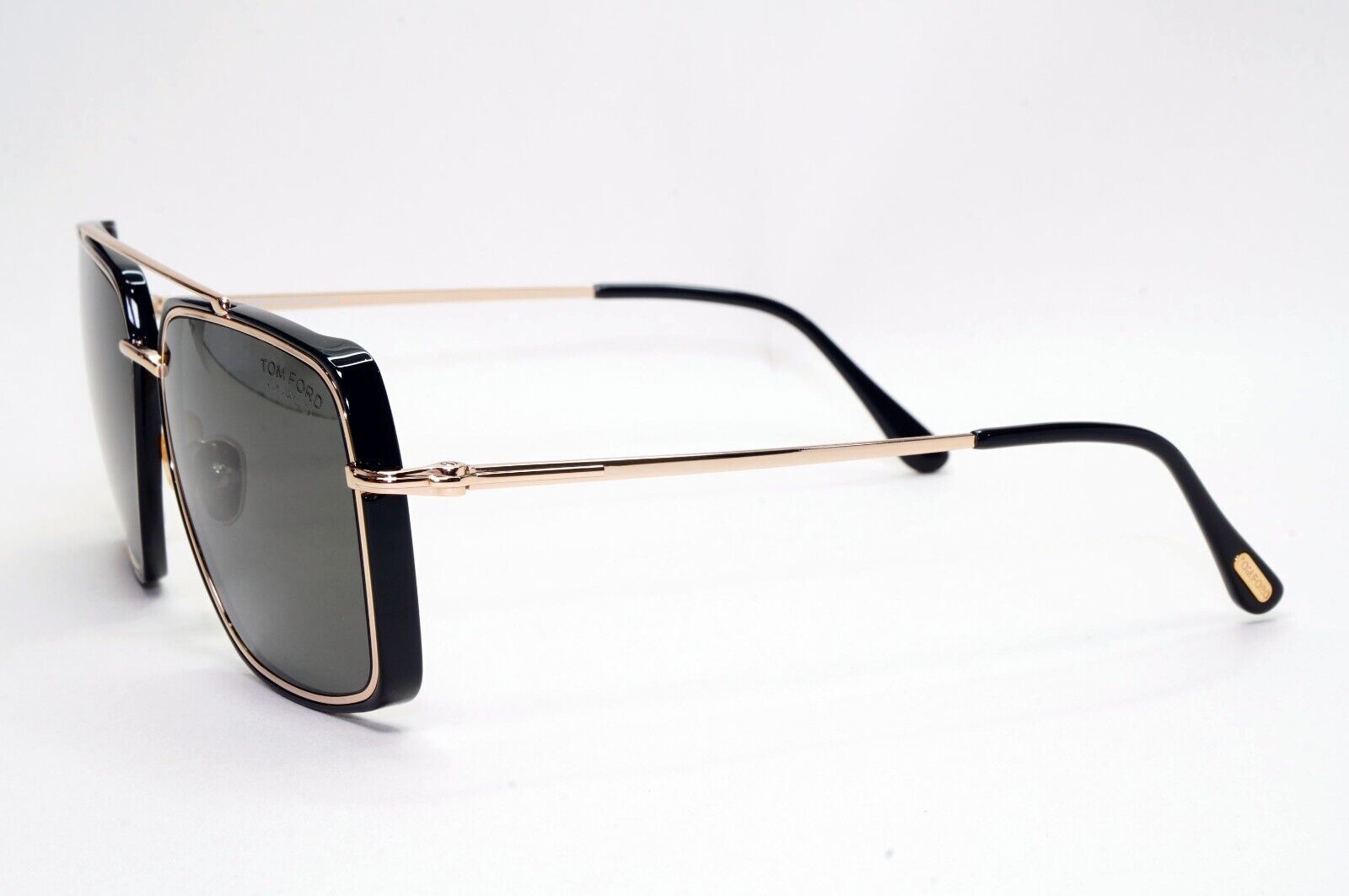Tom Ford Sunglasses Lionel Polarised Gold Black Navigator FT0750 TF 750 01D 60mm