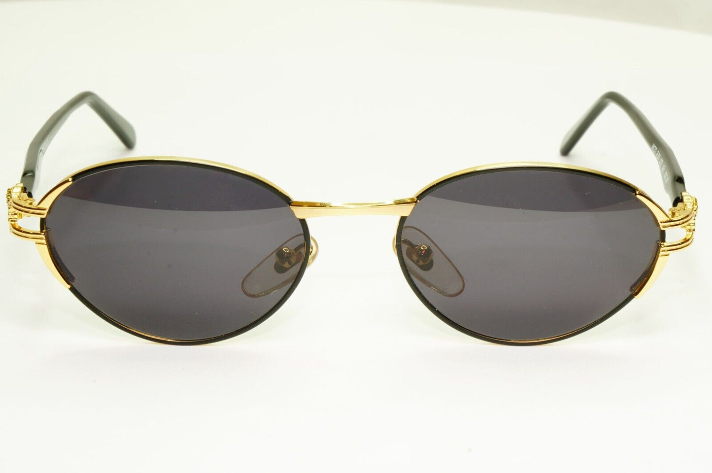 Gianni Versace 1995 Vintage Sunglasses Gold Medusa Black MOD G23 COL 18L