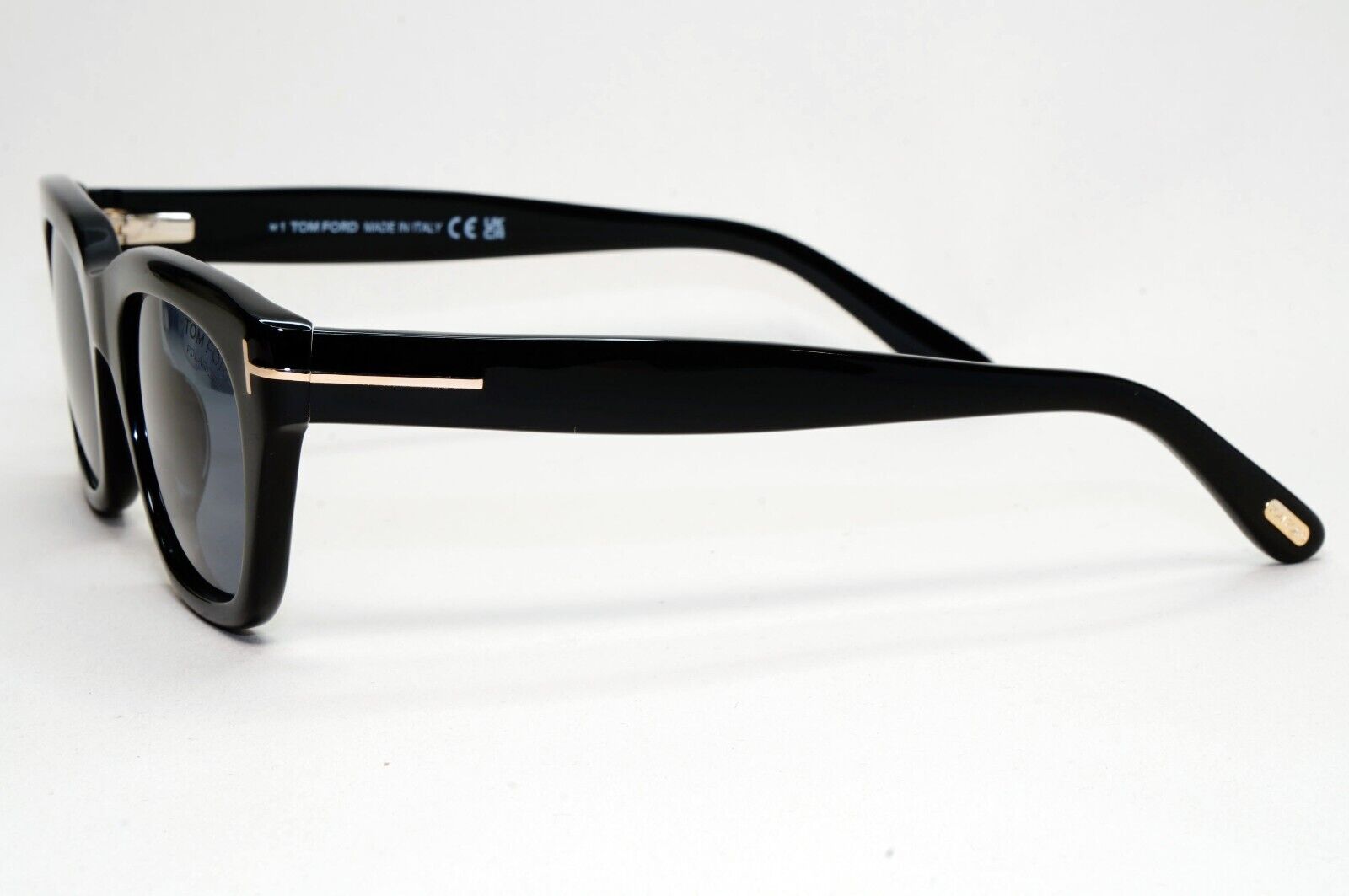 Tom Ford Sunglasses Snowdon Polarized Black Grey James Bond TF 237 FT0237 01D
