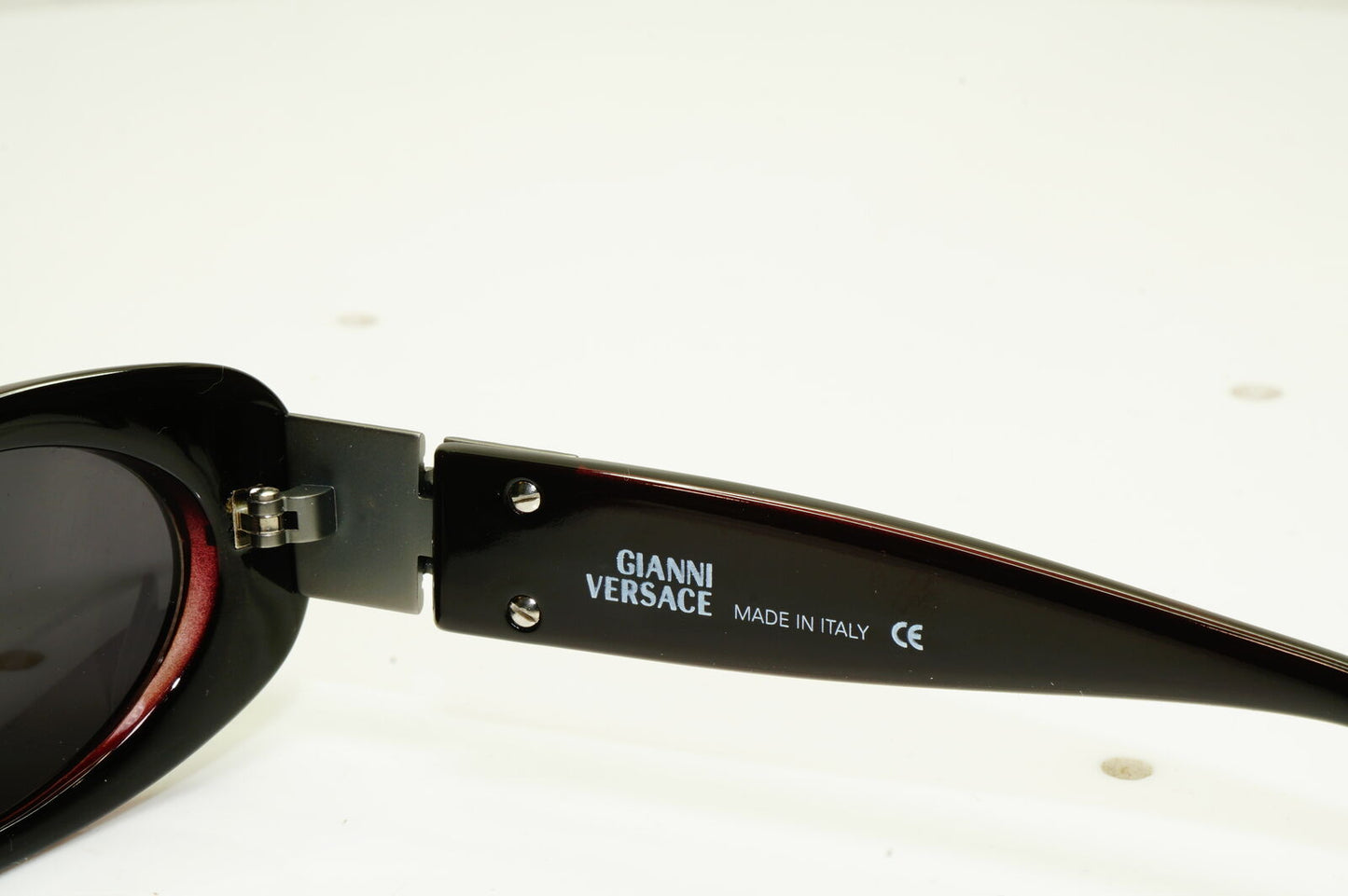 Gianni Versace 1996 Womens Vintage Medusa Sunglasses Brown MOD 248/M COL 348