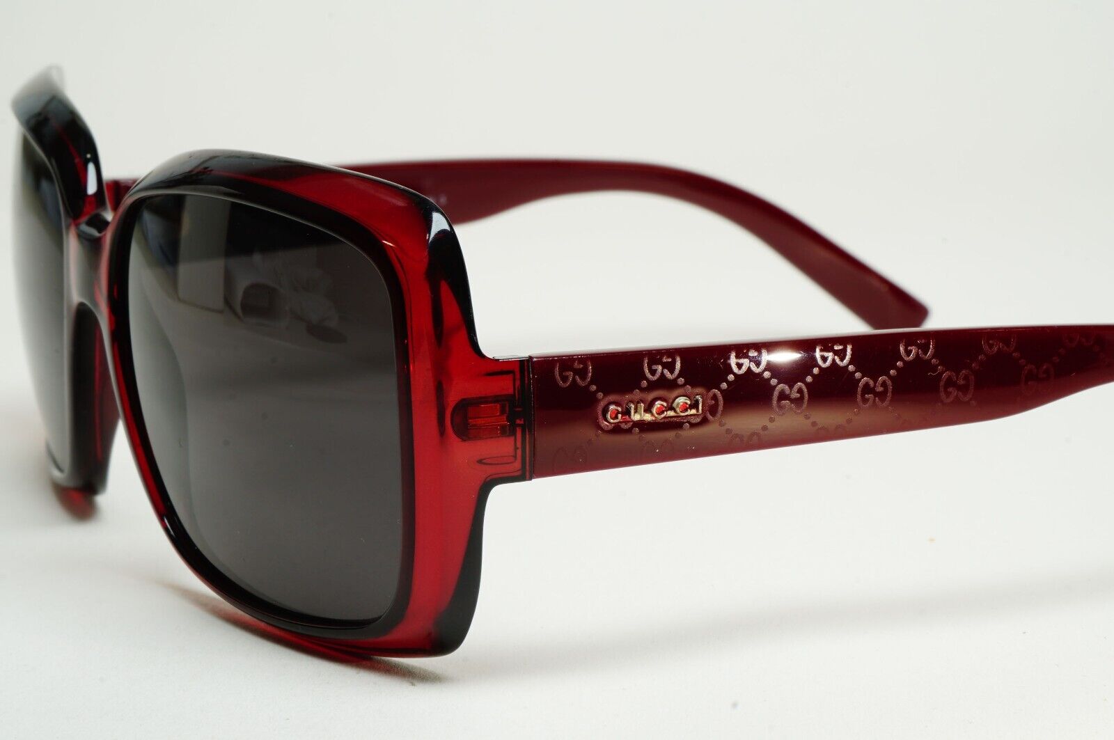 Gucci Sunglasses 2011 Vintage Monogram Dark Red Bordo GG 3207/S A03K8 120125
