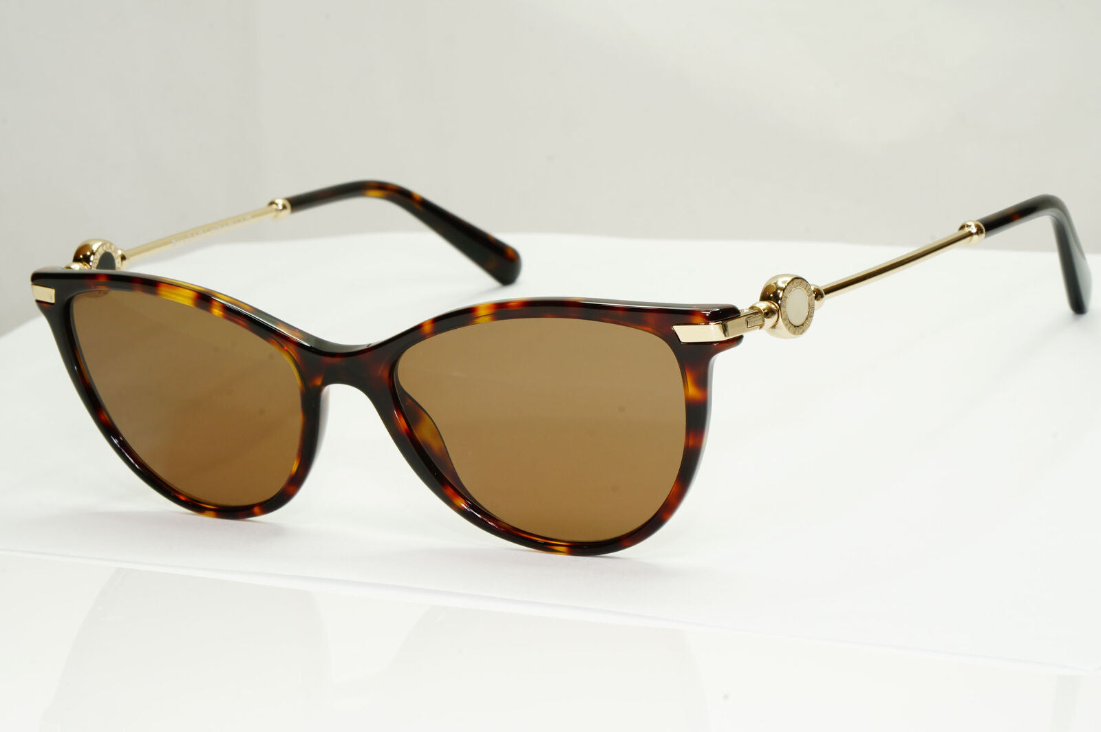 Bvlgari Sunglasses Brown Tortoiseshell Gold Square 4162 504 250123