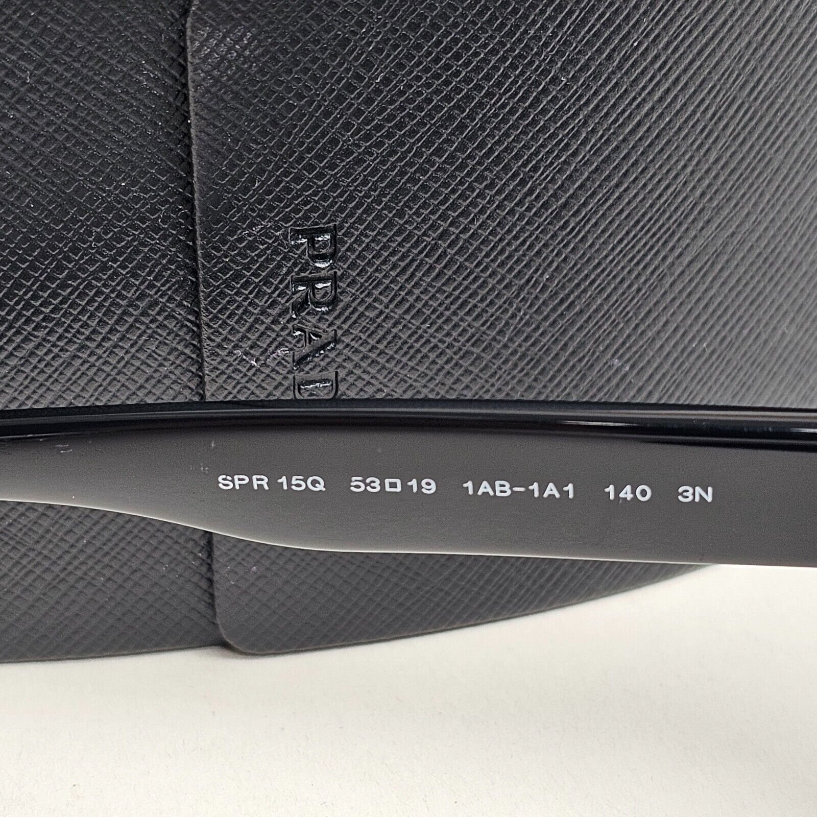 Prada Sunglasses 2015 Black Glossy Portrait PR15QS SPR 15Q 1AB-1A1 53mm 170125