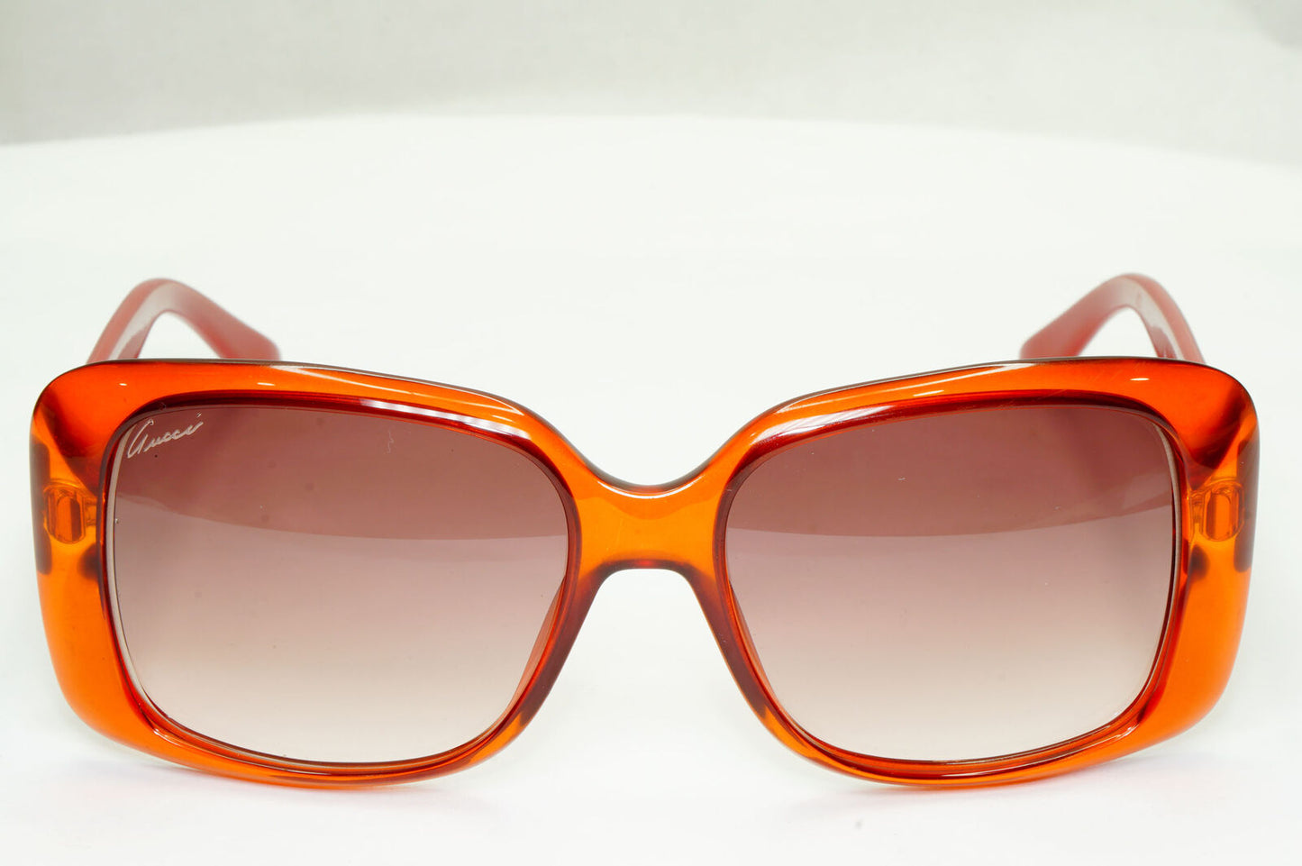 Gucci 2008 Sunglasses Monogram Vintage Brown Gradient GG 3577/S WJ8S2 130423