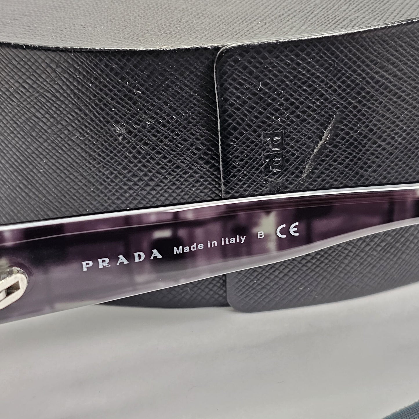 Prada Sunglasses 2012 Black Glossy Square Unisex PR32NS SPR 32N BF5-1A1 140124
