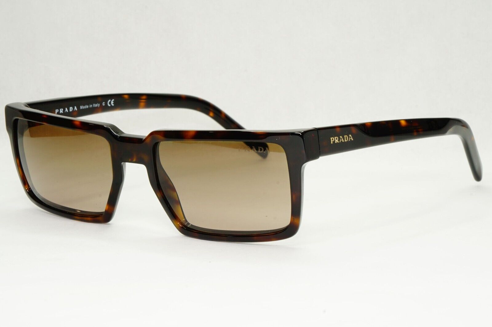 Prada Sunglasses Technique Brown Tortoiseshell Square PR03SS SPR 03S 2AU-1X1