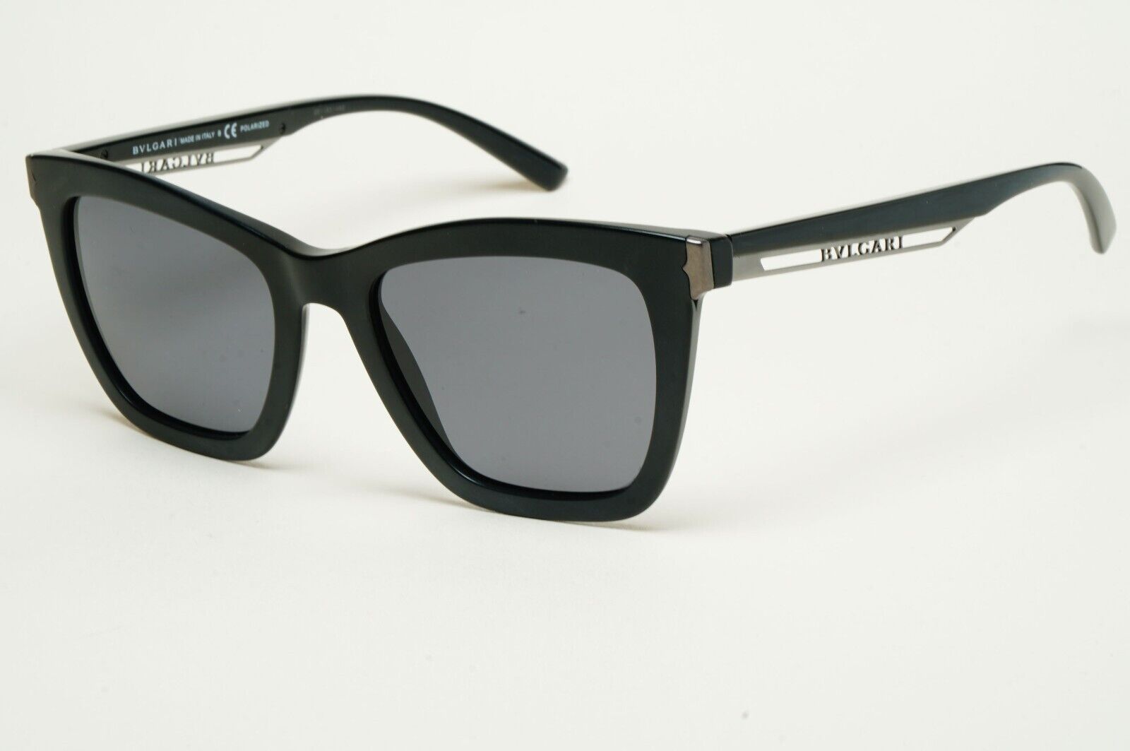 Bvlgari Sunglasses 2023 Black Square Polarized 8233 5313/81 120125