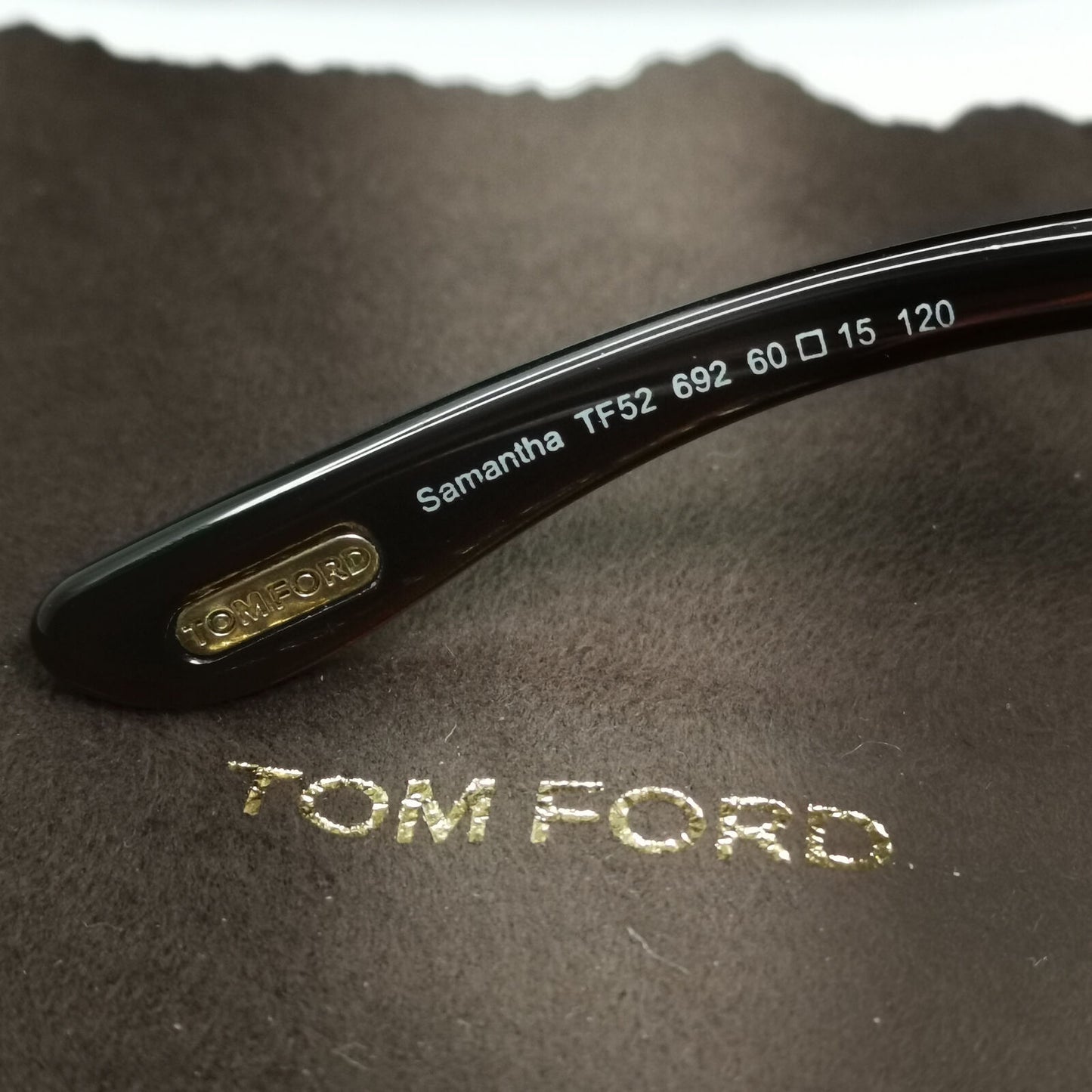 Tom Ford 2008 Sunglasses Samantha Vintage Gold Brown TF 52  FT0052 692 280323