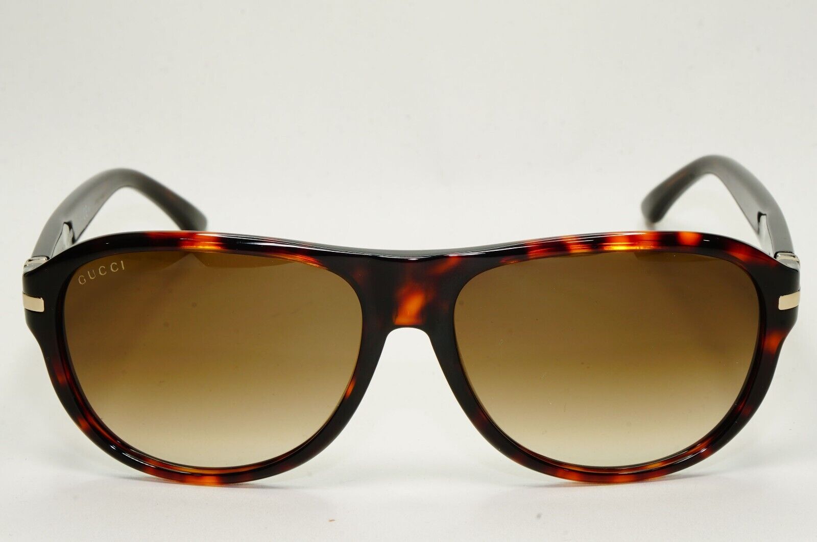 Gucci Sunglasses 2012 Vintage Brown Gold Pilot Unisex GG 1051/S WR9CC 171024
