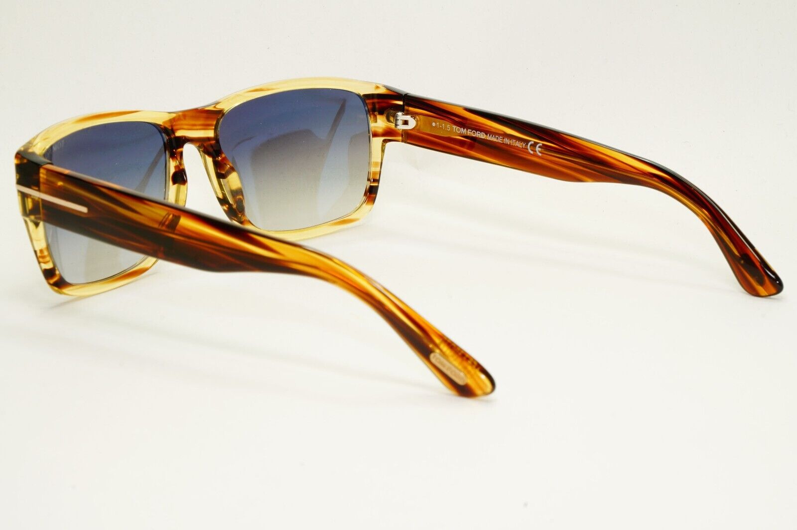 Tom Ford Sunglasses Mason Honey Brown Transparent Grey FT0445 TF 445 50B 58mm