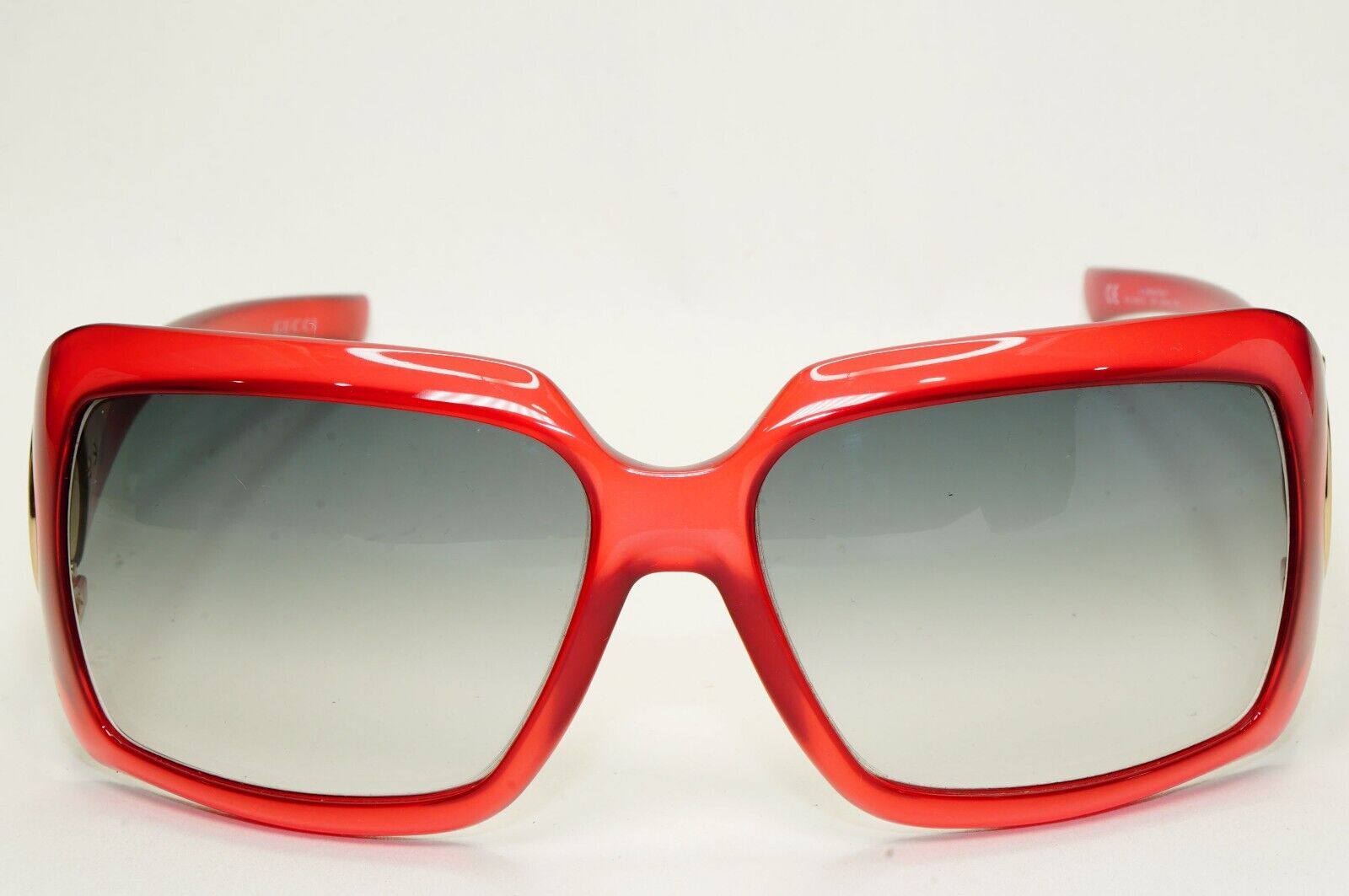 Gucci Sunglasses 2010 Vintage Sunglasses Pale Red Gold Grey GG 2562/S Z7P 250924
