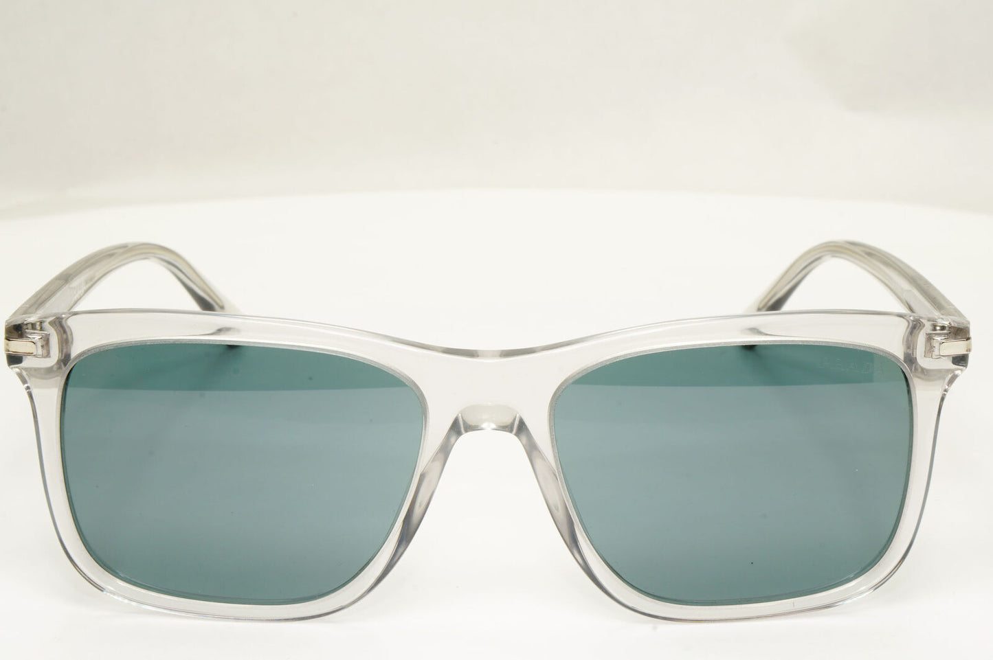 Prada Sunglasses Glass Lens Transparent Grey Crystal Blue PR18WS SPR 18W U43-0A9