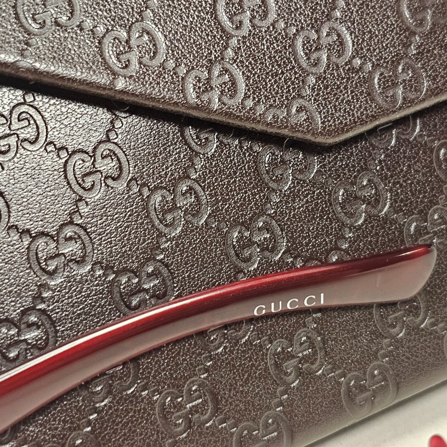 Gucci Sunglasses 2010 Vintage Sunglasses Pale Red Gold Grey GG 2562/S Z7P 250924