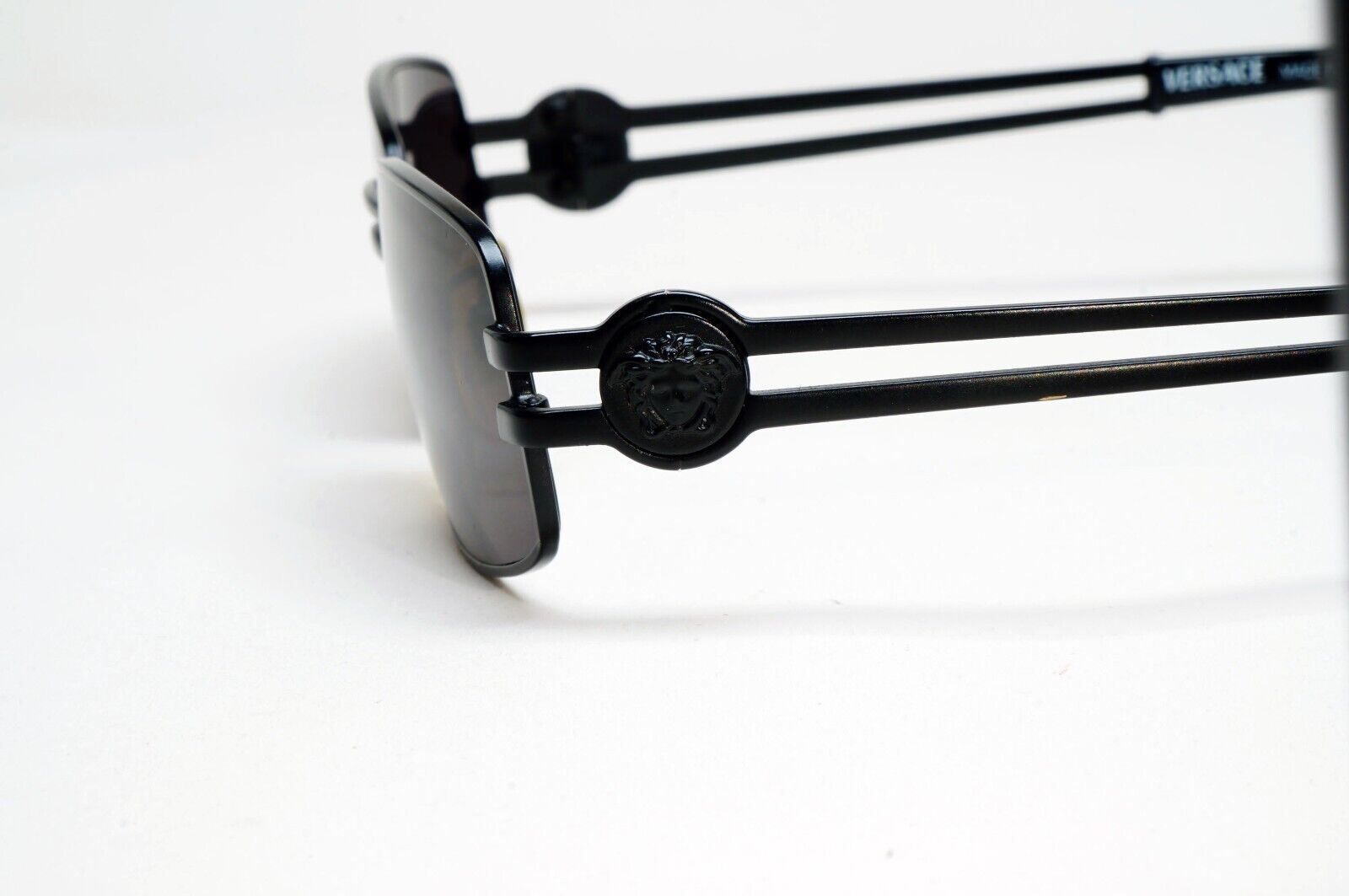 Gianni Versace Sunglasses 1996 Vintage Black Medusa MOD S40 COL 028 100225