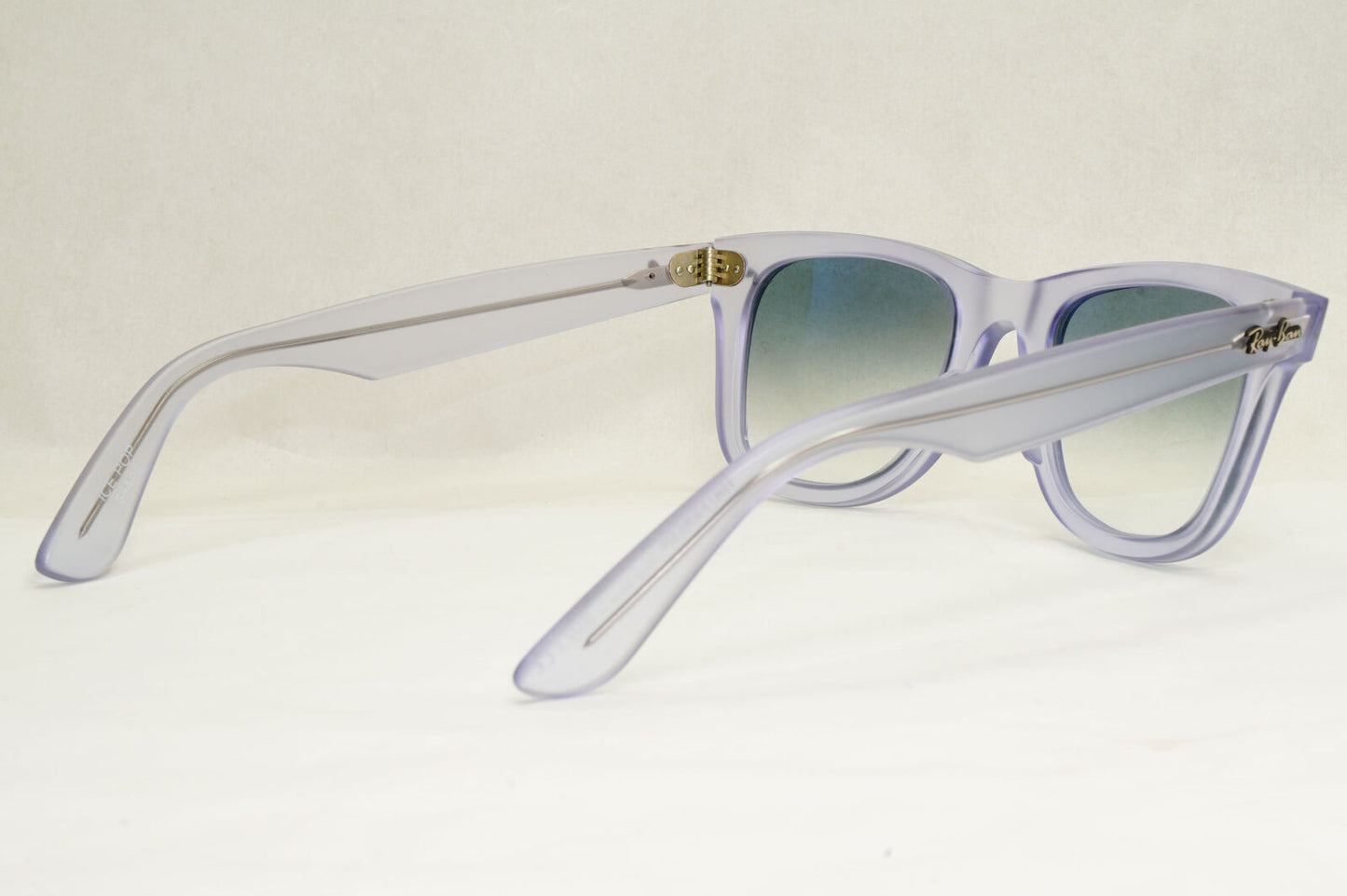 Ray-Ban Sunglasses Wayfarer Ice Pop Grape Transparent Blue RB 2140 6060/3F 50mm