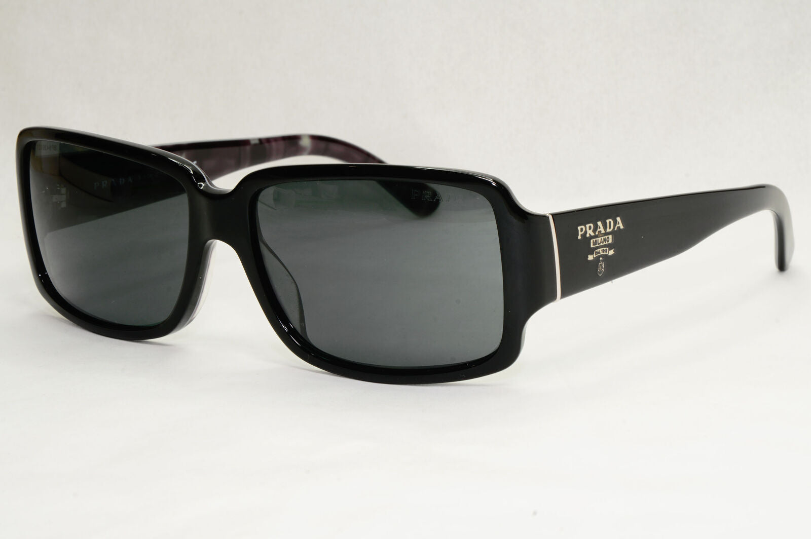 Prada Sunglasses 2012 Black Glossy Square Unisex PR32NS SPR 32N BF5-1A1 140124