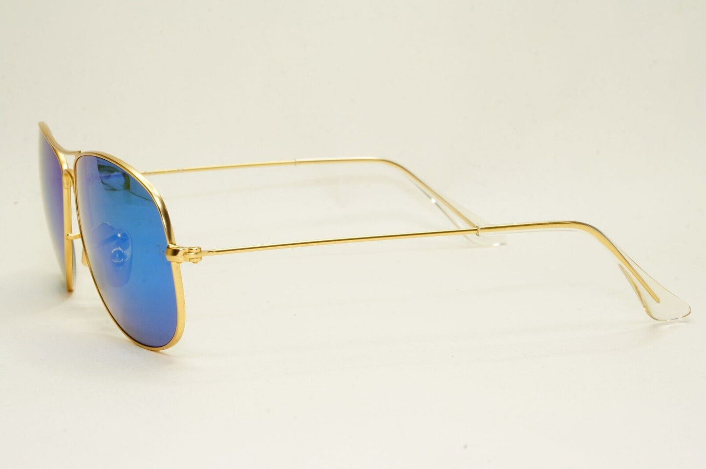 Ray-Ban Sunglasses Cockpit Gold Blue Mirror Pilot Metal RB 3362 112/17 59mm