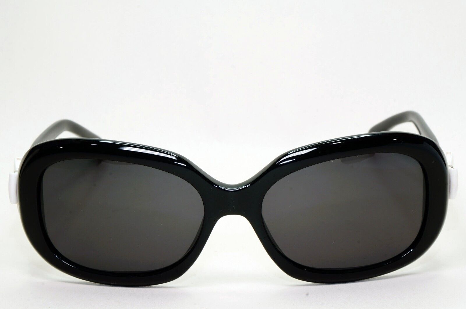 Chanel Sunglasses Bow White Black Square Year 2010 5170 c.501/3C 50mm 230924