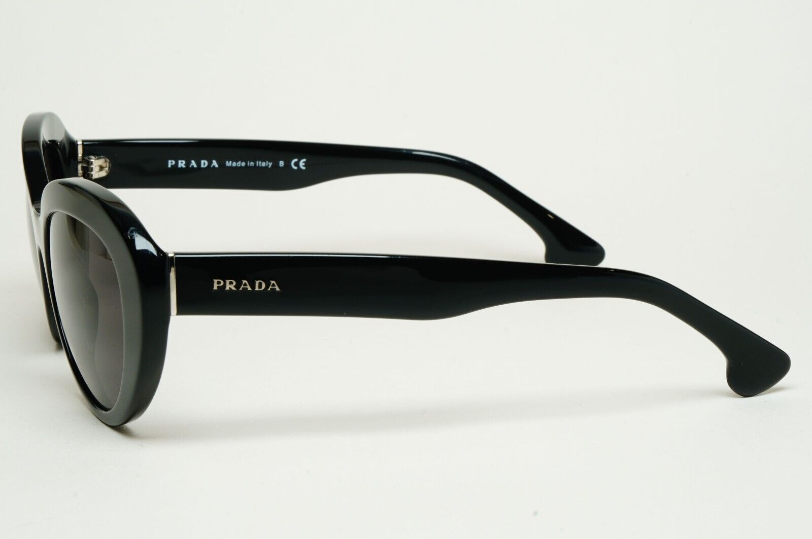 Prada Sunglasses 2015 Black Glossy Portrait PR15QS SPR 15Q 1AB-1A1 53mm 170125