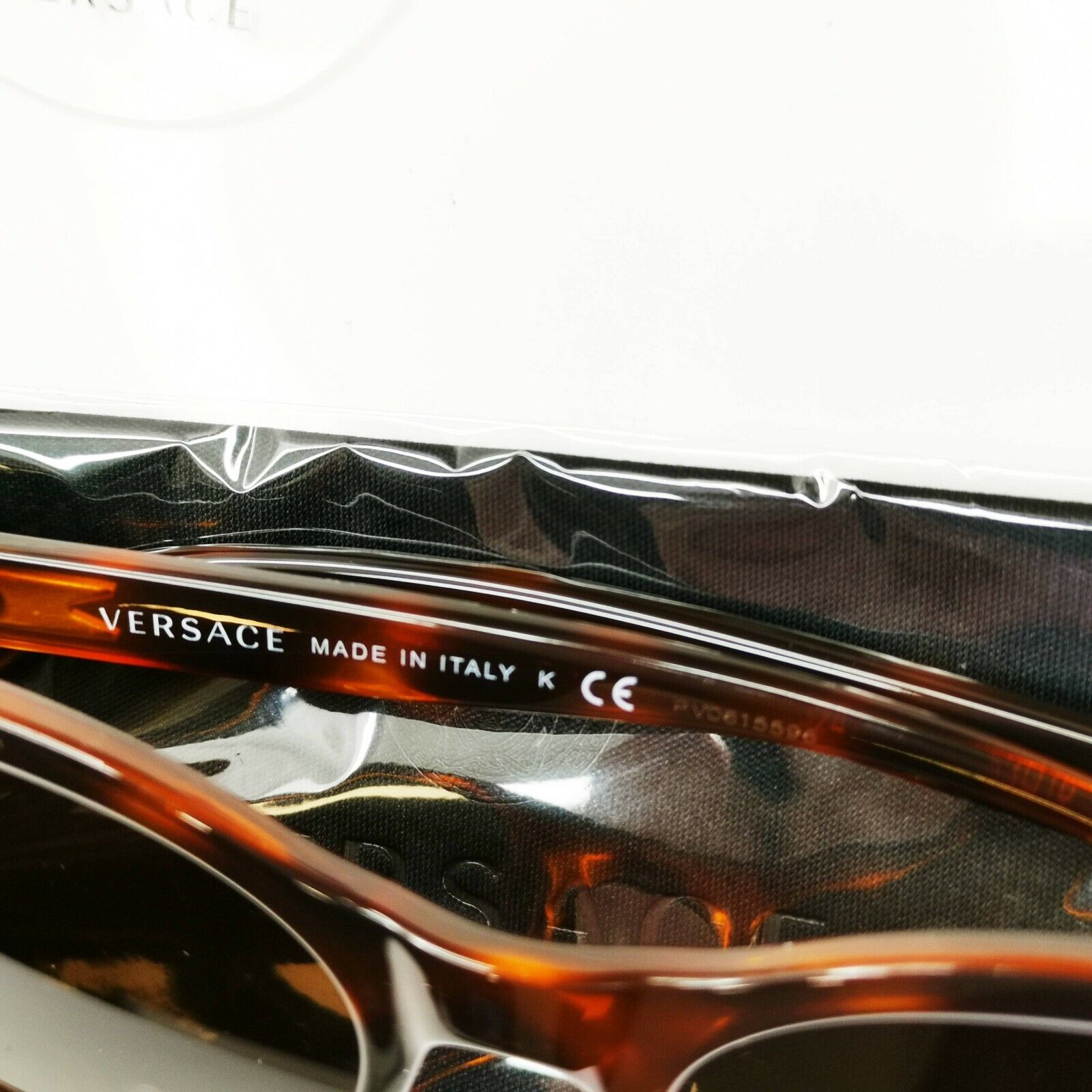 Authentic Versace Womens Sunglasses Gold Medusa Havana Brown MOD 3247 5119