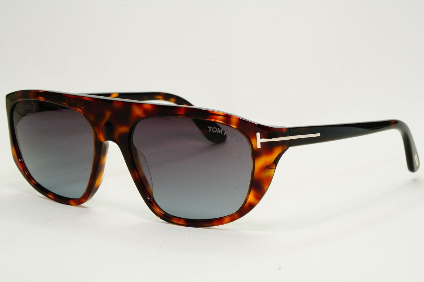 Tom Ford Sunglasses Edward-02 Brown Tortoise Grey Gradient FT1002 TF 1002 52B