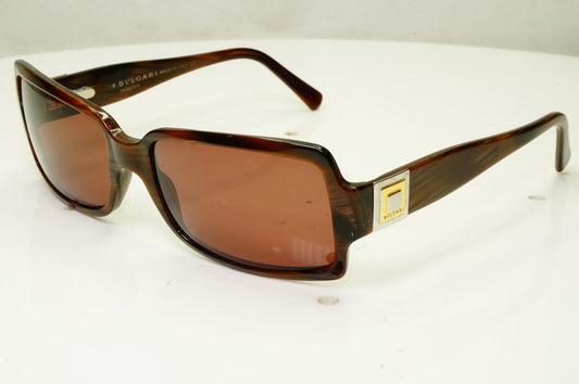 Authentic Bvlgari Womens Vintage Sunglasses Brown 830 591/3 35726